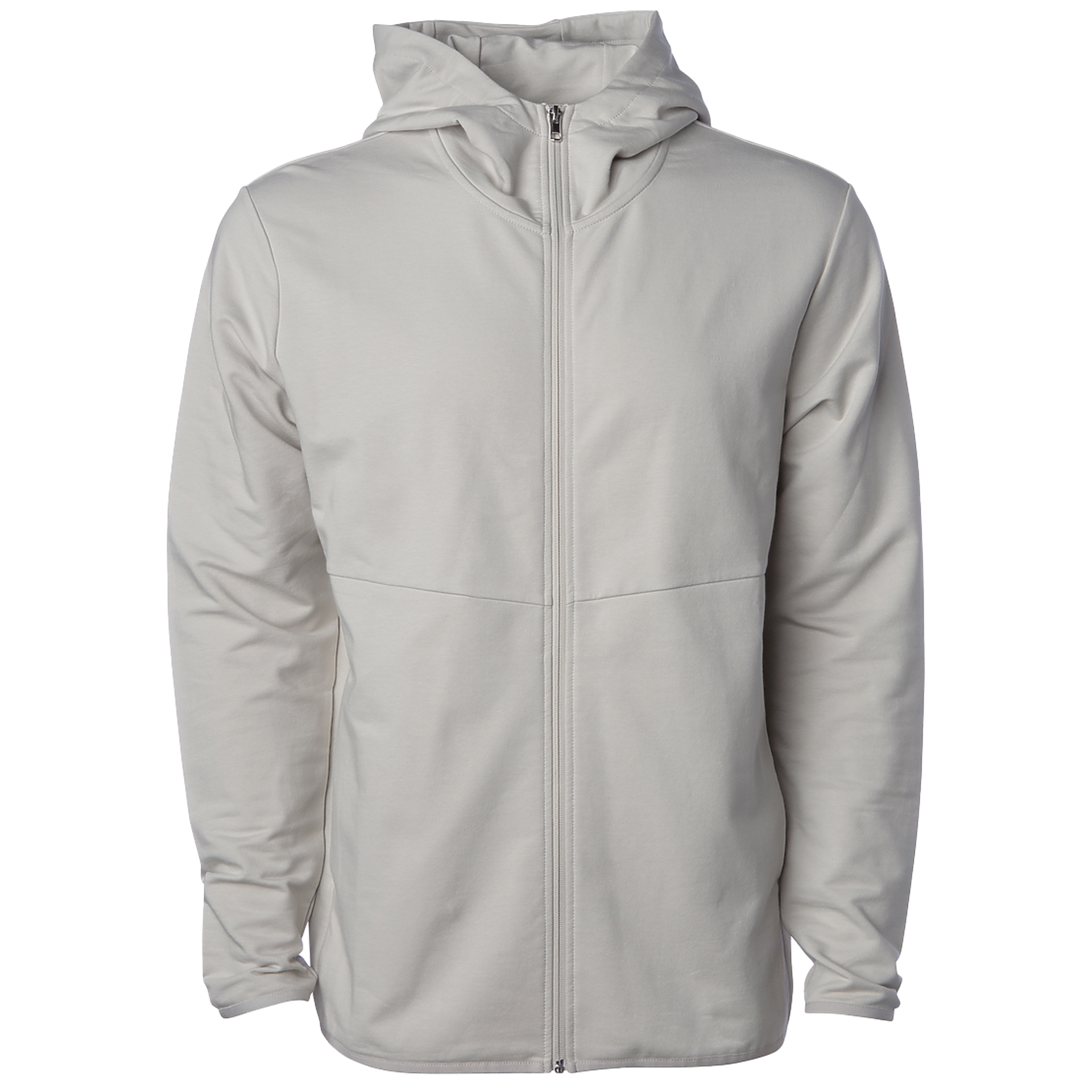 EXP30PZ - Men's Perform Zip Hood Smoke COTTON EXP30PZ EXPEDITION INDEPENDENT MEN moisture wicking PERFORMANCE POLYESTER REGULAR SPANDEX tearaway