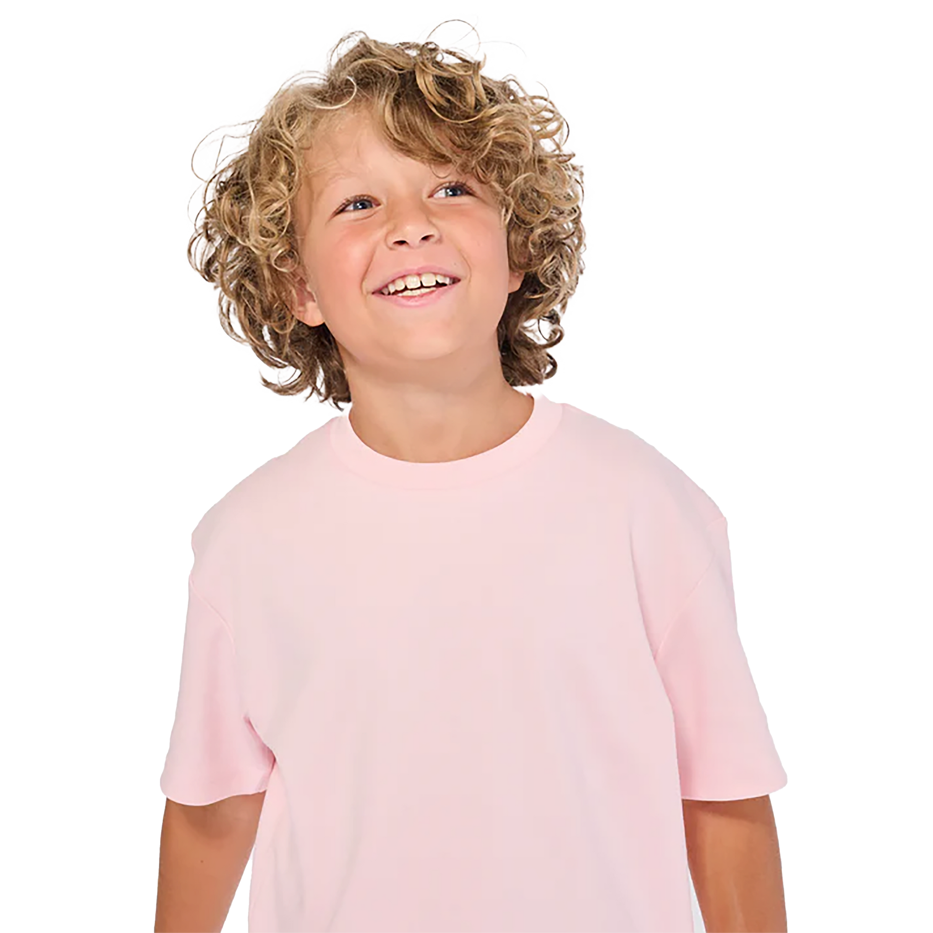 3010 - Dri Ease Kids T-Shirt Soft Pink 3010 AXISM COTTON / POLYESTER DRI EASE DROP SHOULDER KIDS MIDWEIGHT OVERSIZED tearaway TEE YOUTH