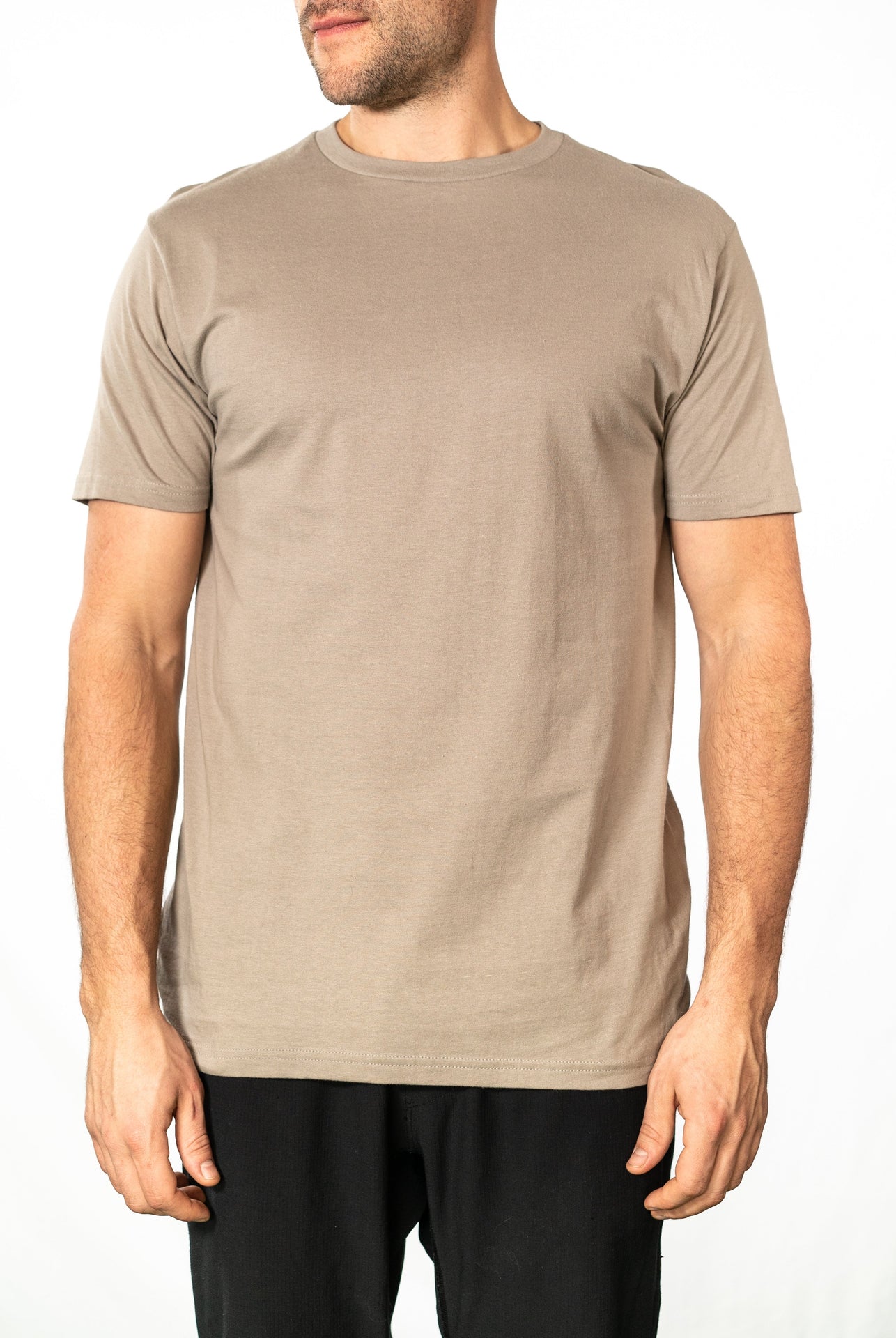 47151 - Men Premium Tees Cement 47151 CLOSEOUT COTTON FITTED Lightweight MEN mens ON SALE OPTIMA Premium REGULAR tearaway TEES