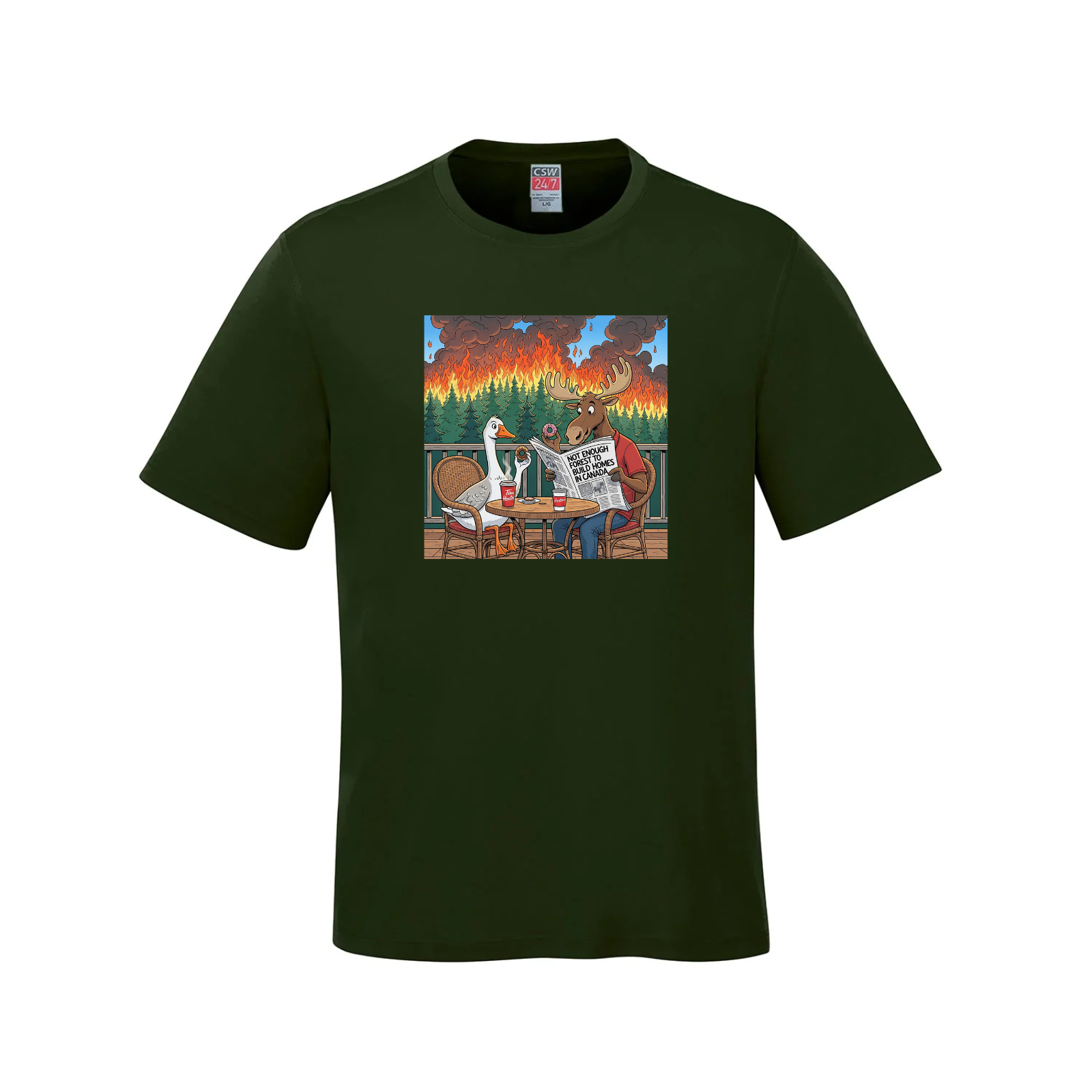 Canadian Contradictions T-Shirt daily dollar
