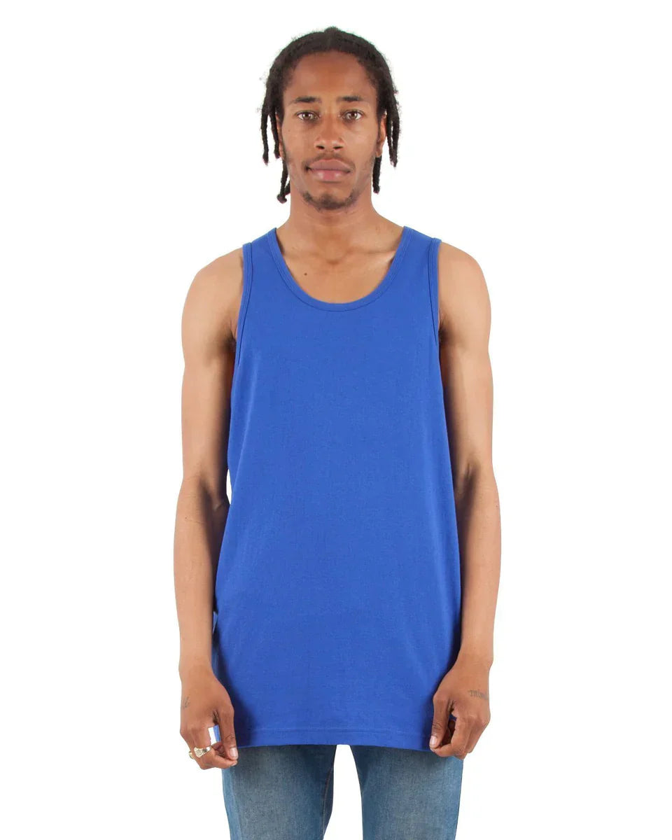 Tank Top - 6.0 oz Royal COTTON MEN MIDWEIGHT REGULAR Shaka Wear SHORTSLEEVES TANK TOP