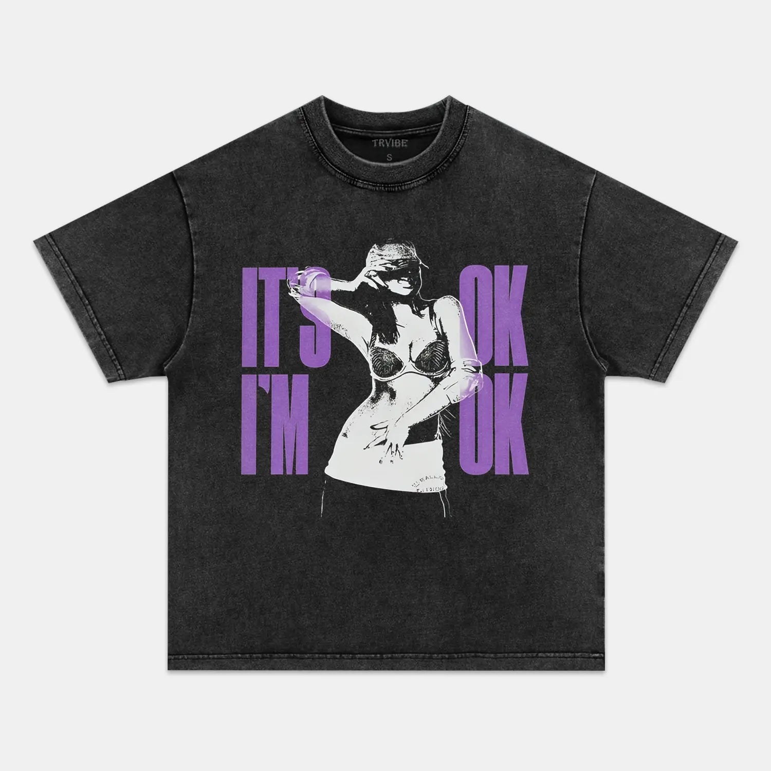 Tate McRae: It's Ok I'm Ok Tee Concert outfit MUSIC Music icon tee POP Pop star apparel tate Tate McRae Clothing Tate McRae merch Tate McRae t-shirt