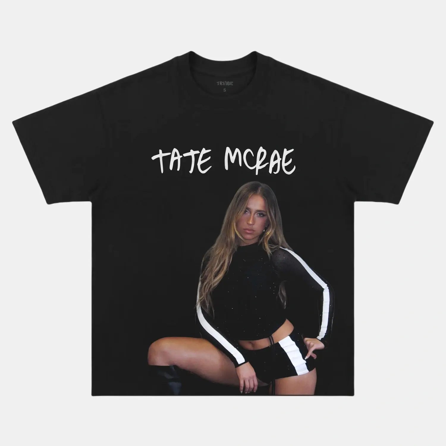 Tate McRae: Music Icon Tee V3 BLACK TEE Concert outfit MUSIC Music icon tee POP Pop star apparel tate Tate McRae Clothing Tate McRae merch Tate McRae t-shirt