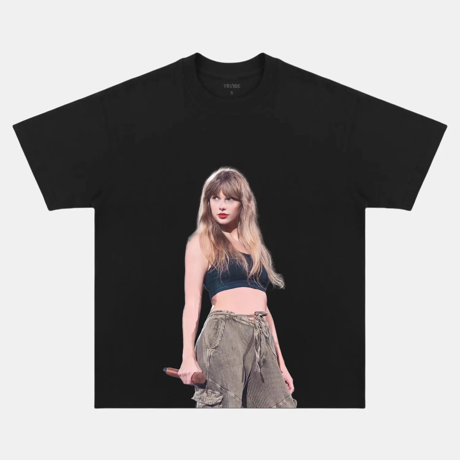 Taylor Swift: Music Icon Tee V4 BLACK TEE MUSIC Music icon apparel POP Pop star concert tee Swifties clothing Taylor Swift fan shirt Taylor Swift merch taylorswift Vintage band tee