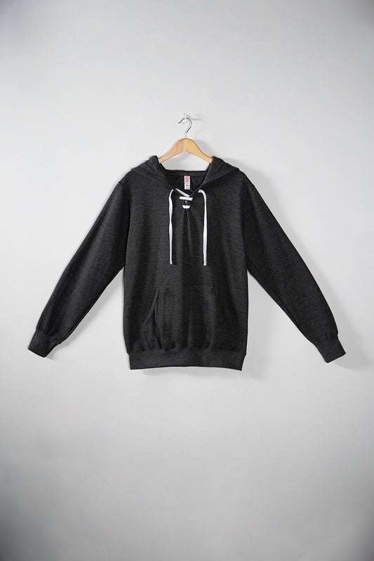 THC900 CHARCOAL 280 GSM 50 poly / 50 cotton Pullover Hoodie