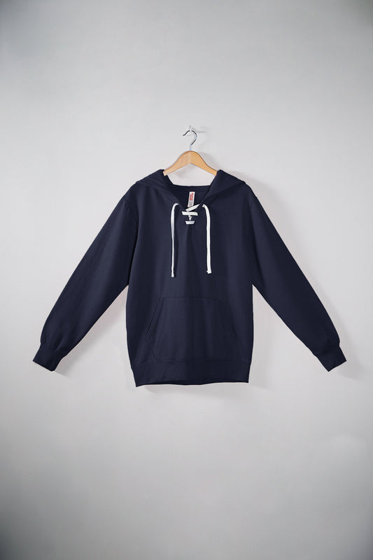 THC900 NAVY 280 GSM 50 poly / 50 cotton Pullover Hoodie