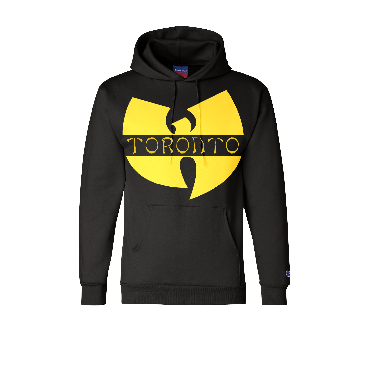 Toronto Tribute Champion Hoodie with Wu-Tang Inspired - Pullover Hoodie