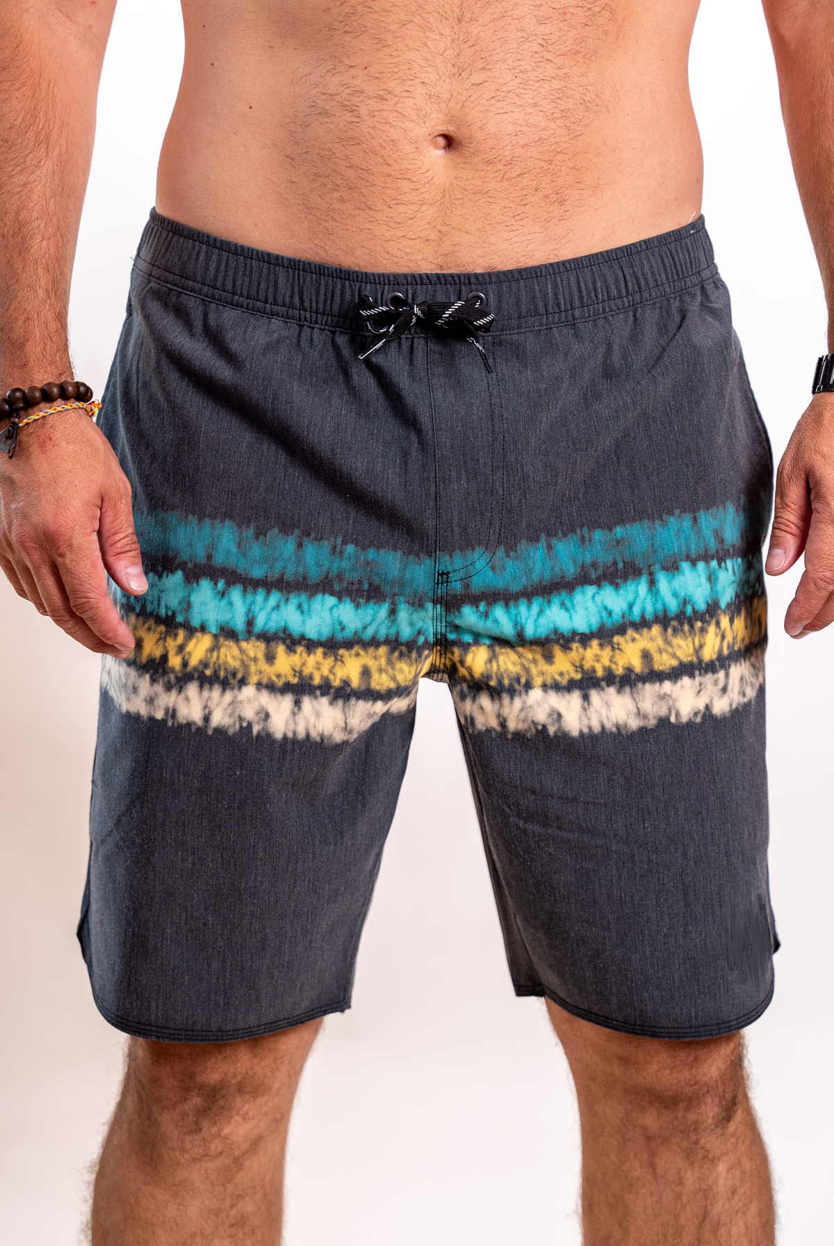 SEVEN TIDES STEW28, - Striped Tied, Black