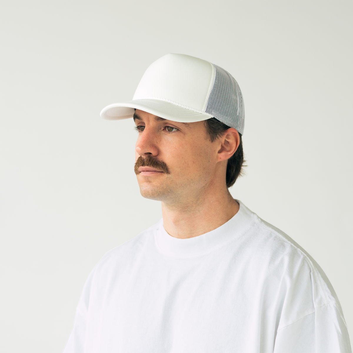 BLNKSMADE C5201-FT, | The Foam Trucker Cap, White