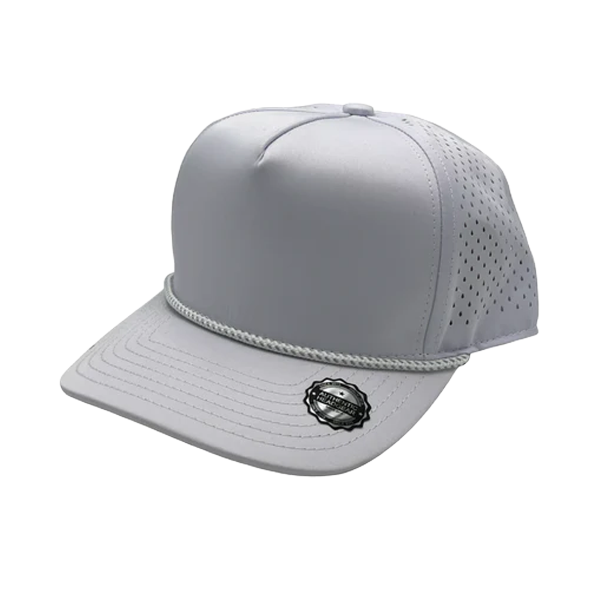 NISSI CAPS 5 Panels Droplets Mesh Cap With Rope