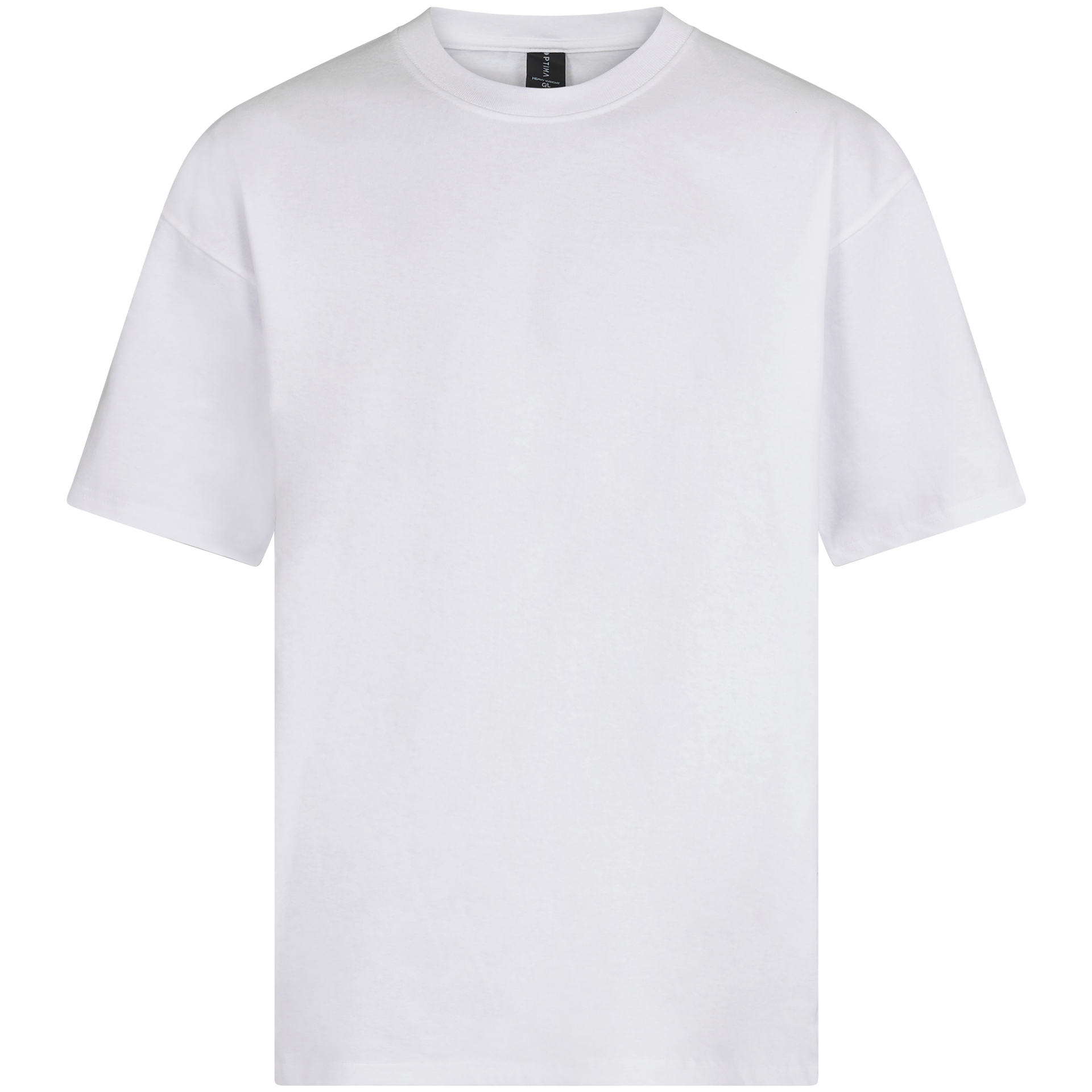 47232 - Bronx Tee White BRONX COTTON Heavyweight MEN OPTIMA OVERSIZED tearaway