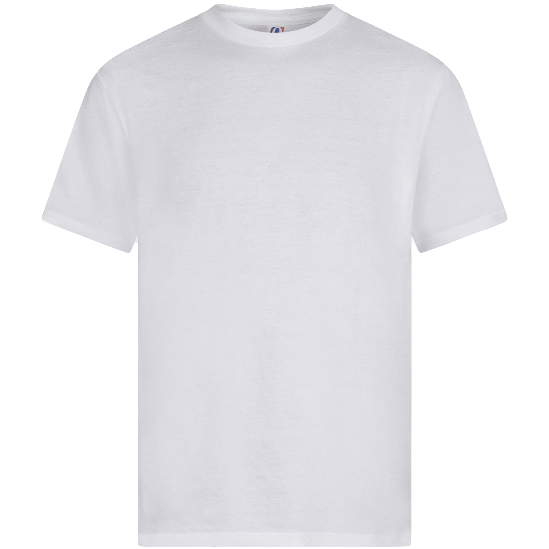 47208 - Sustainable Tee White COTTON COTTON / POLYESTER FITTED Lightweight MEN OPTIMA POLYESTER RECYCLED REGULAR t shirt t-shirts tearaway TEE