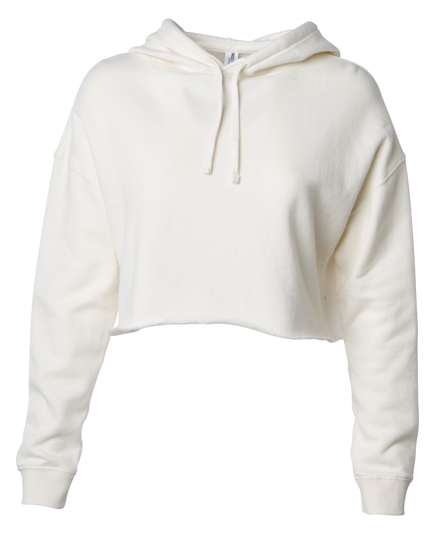 AFX64CRP - Women’s Lightweight Crop Hooded Pullover Bone