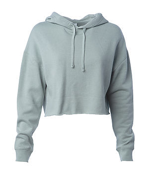 AFX64CRP - Women’s Lightweight Crop Hooded Pullover Sage