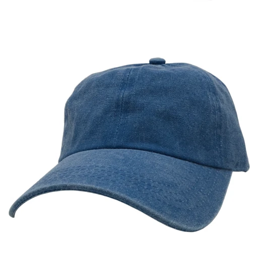 AS-1100 - Cotton Twill Premium Pigment Dyed Cap 6 PANELS - UNSTRUCTURED BUCKLE STRAP caps casquette COTTON CURVE hat hats headwear Men's NISSI nissi caps UNSTRUCTURED