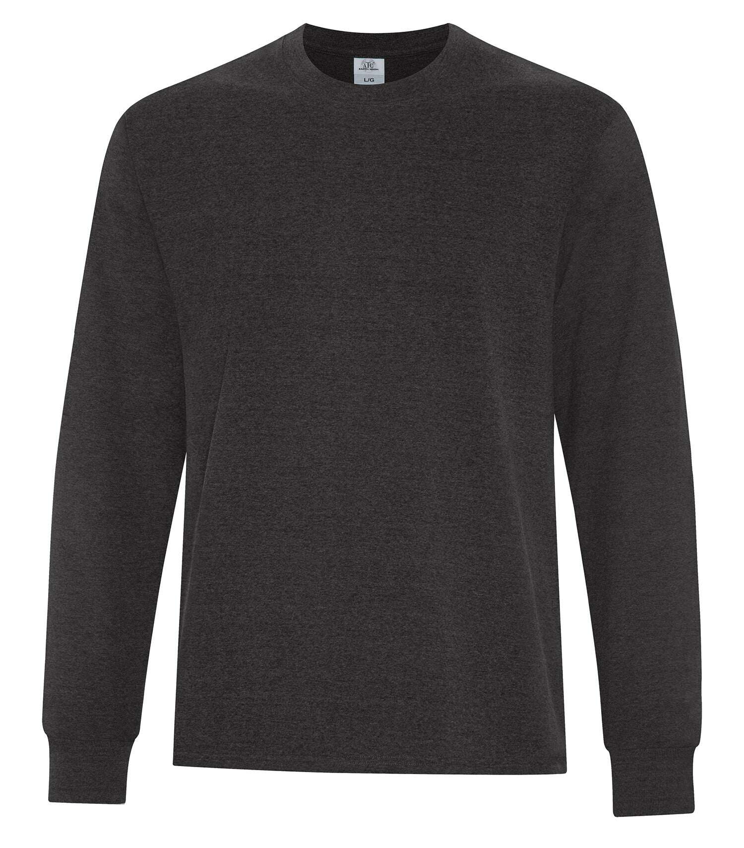 Atc Earth Wash Everyday Earth Wash L/S Tee ATC6015 Black Color-Black Color-Bone Color-Navy Color-Pewter Color-Red Color-Stone Blue Size-2XL Size-3XL Size-4XL Size-L Size-M Size-S Size-XL