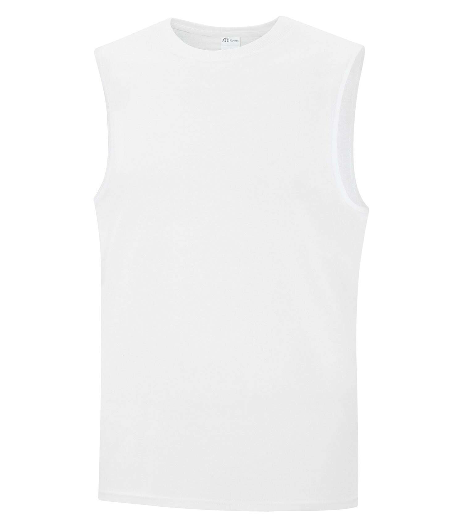 Atc Everyday Collection Everyday Cotton Sleeveless Tee ATC1002 White AB Atc Everyday Collection BC CALGARY Color-Athletic Hthr Color-Black Color-Navy Color-Red Color-White MISSISSAUGA ON Size-2XL Size-3XL Size-4XL Size-L Size-M Size-S Size-XL VANCOUVER
