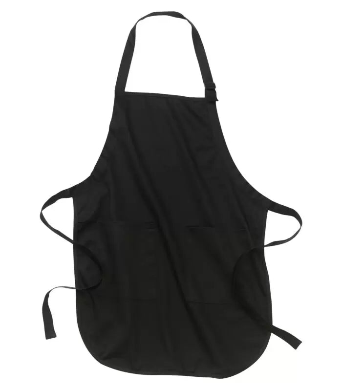 ATC™ Everyday Full Length Apron with Soil Release Finish, Durable 100% Cotton Protection apron ATC apron cotton apron Created by Product Upload full length apron kitchen apron soil release apron stain resistant apron work apron