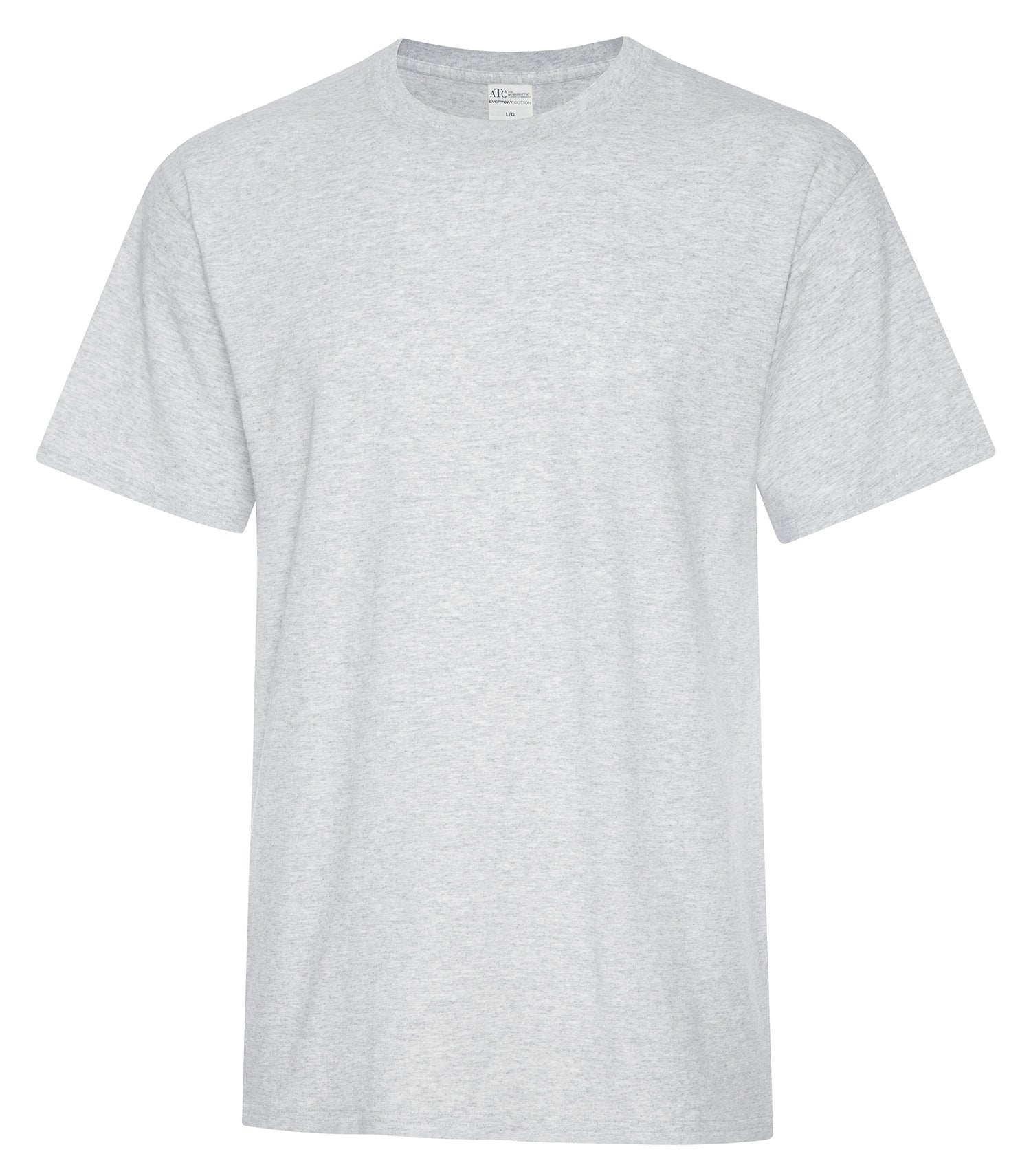 Everyday - ATC™ EVERYDAY COTTON TEE. - ATC1000 Ash Grey*** ATC1000 Everyday
