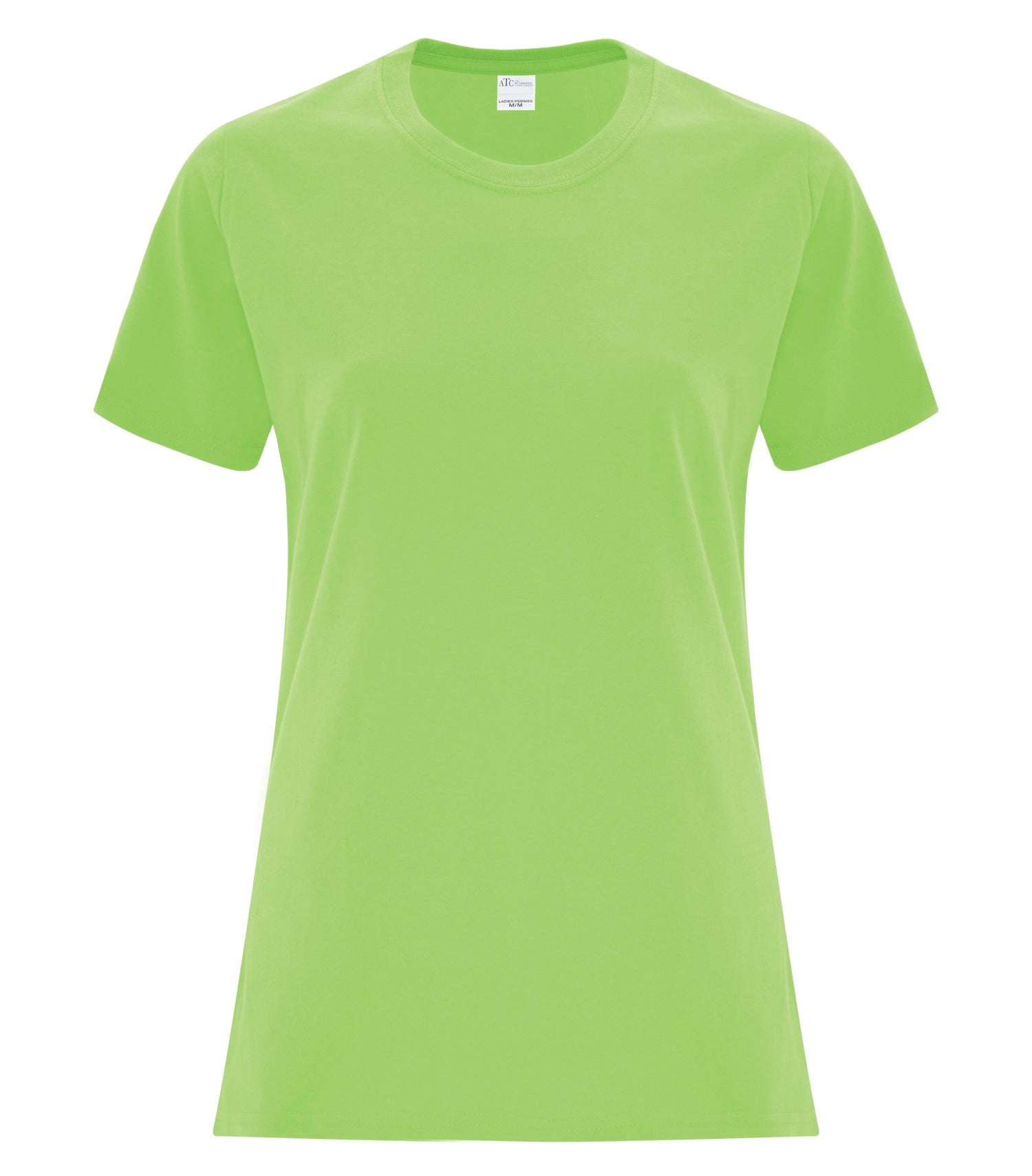 Everyday - ATC™ EVERYDAY COTTON LADIES' TEE. - ATC1000L Lime ATC1000L Everyday