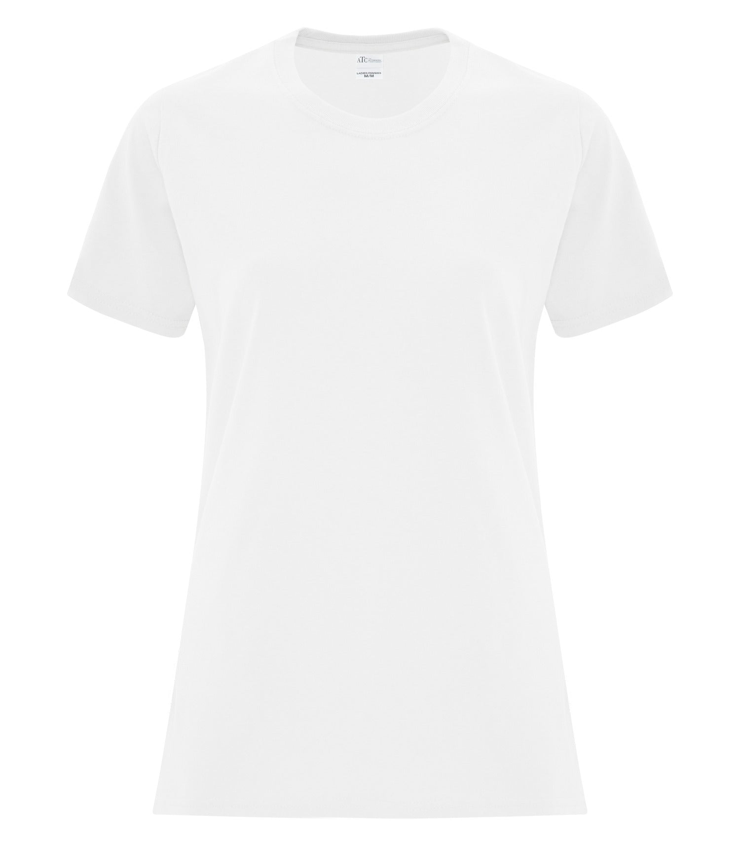 Everyday - ATC™ EVERYDAY COTTON LADIES' TEE. - ATC1000L White ATC1000L Everyday