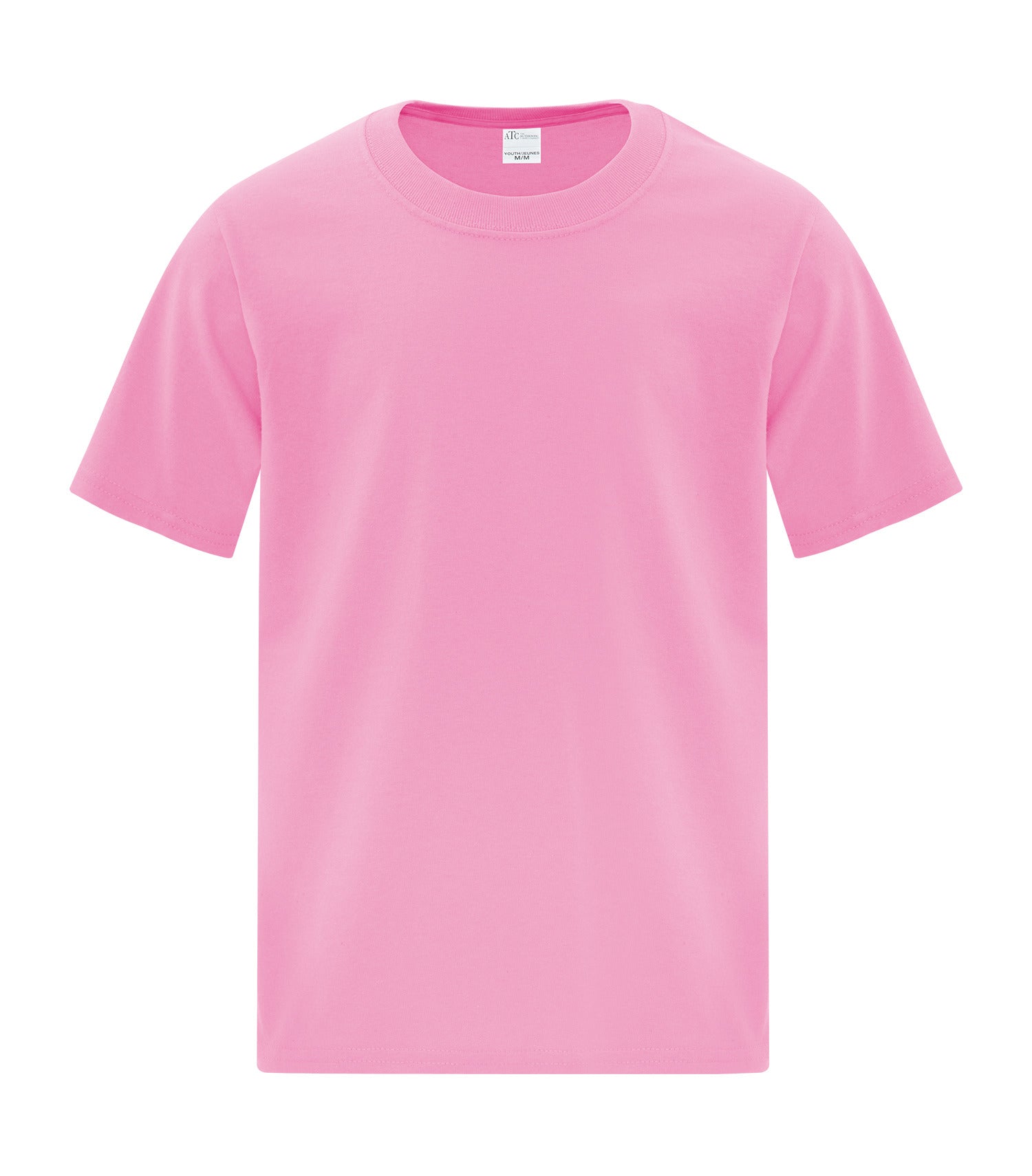 Everyday - ATC™ EVERYDAY COTTON YOUTH TEE. - ATC1000Y Candy Pink ATC1000Y Everyday