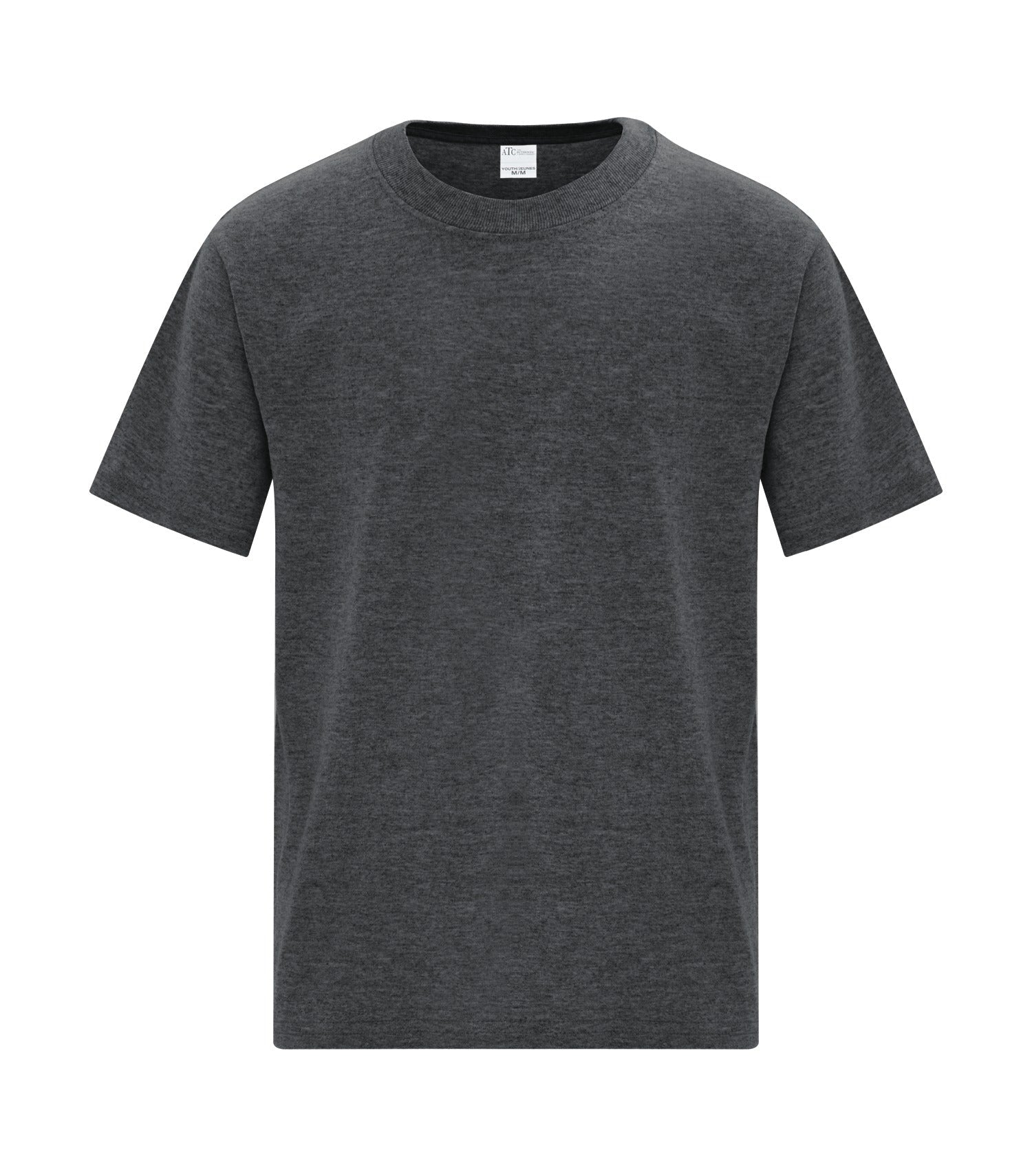 Everyday - ATC™ EVERYDAY COTTON YOUTH TEE. - ATC1000Y Dark Heather Grey** ATC1000Y Everyday