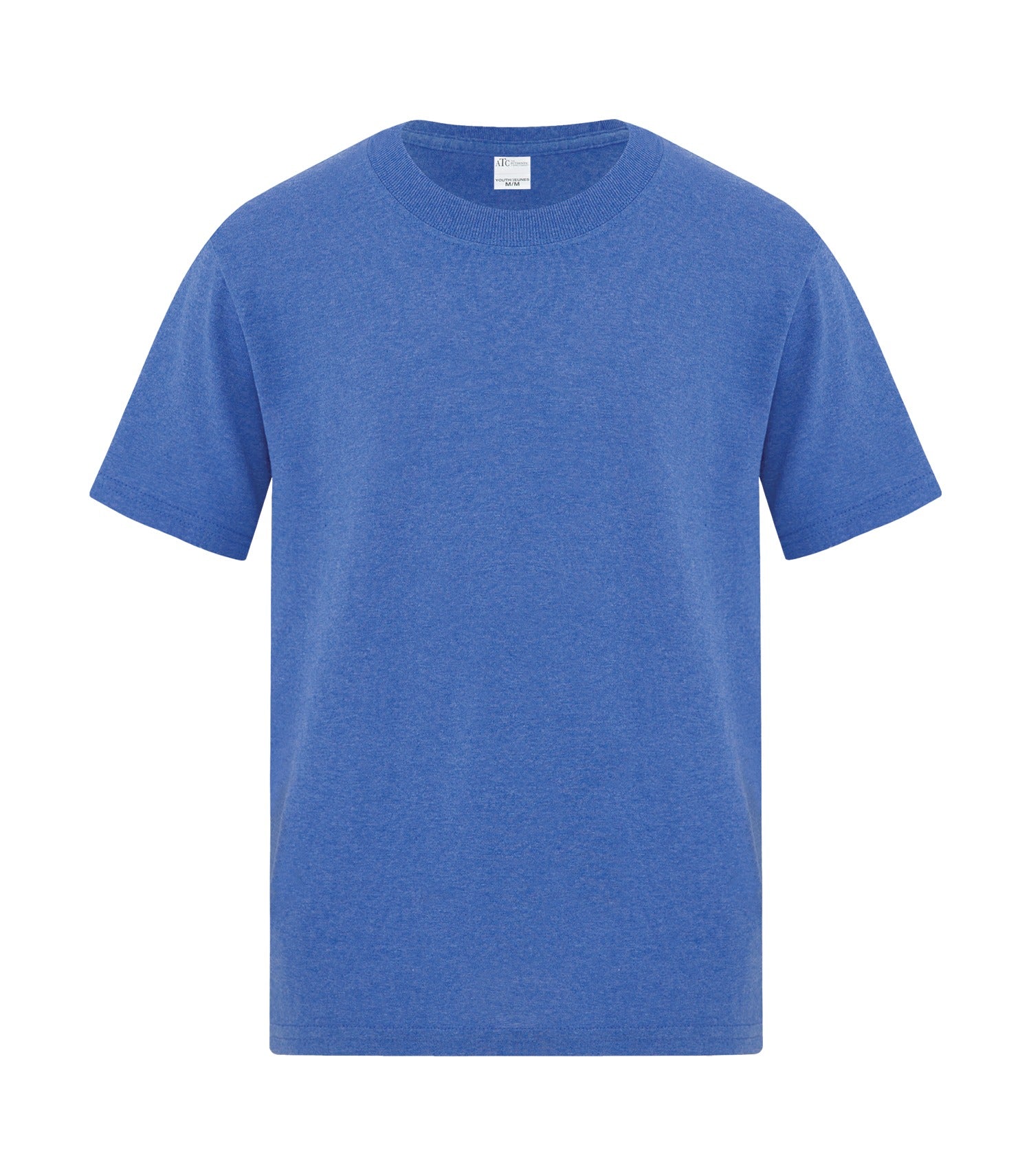 Everyday - ATC™ EVERYDAY COTTON YOUTH TEE. - ATC1000Y Heather Royal** ATC1000Y Everyday
