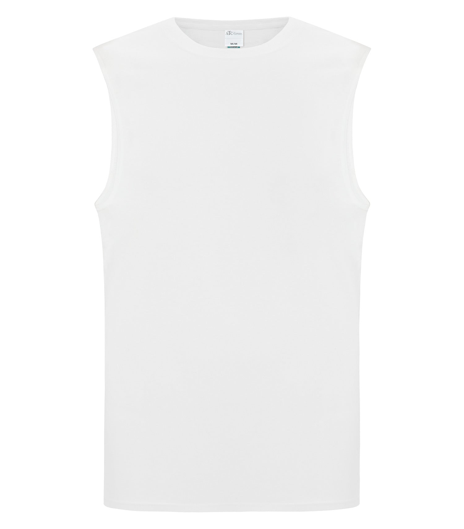 Everyday - ATC™ EVERYDAY COTTON SLEEVELESS TEE. - ATC1002 White ATC1002 Everyday