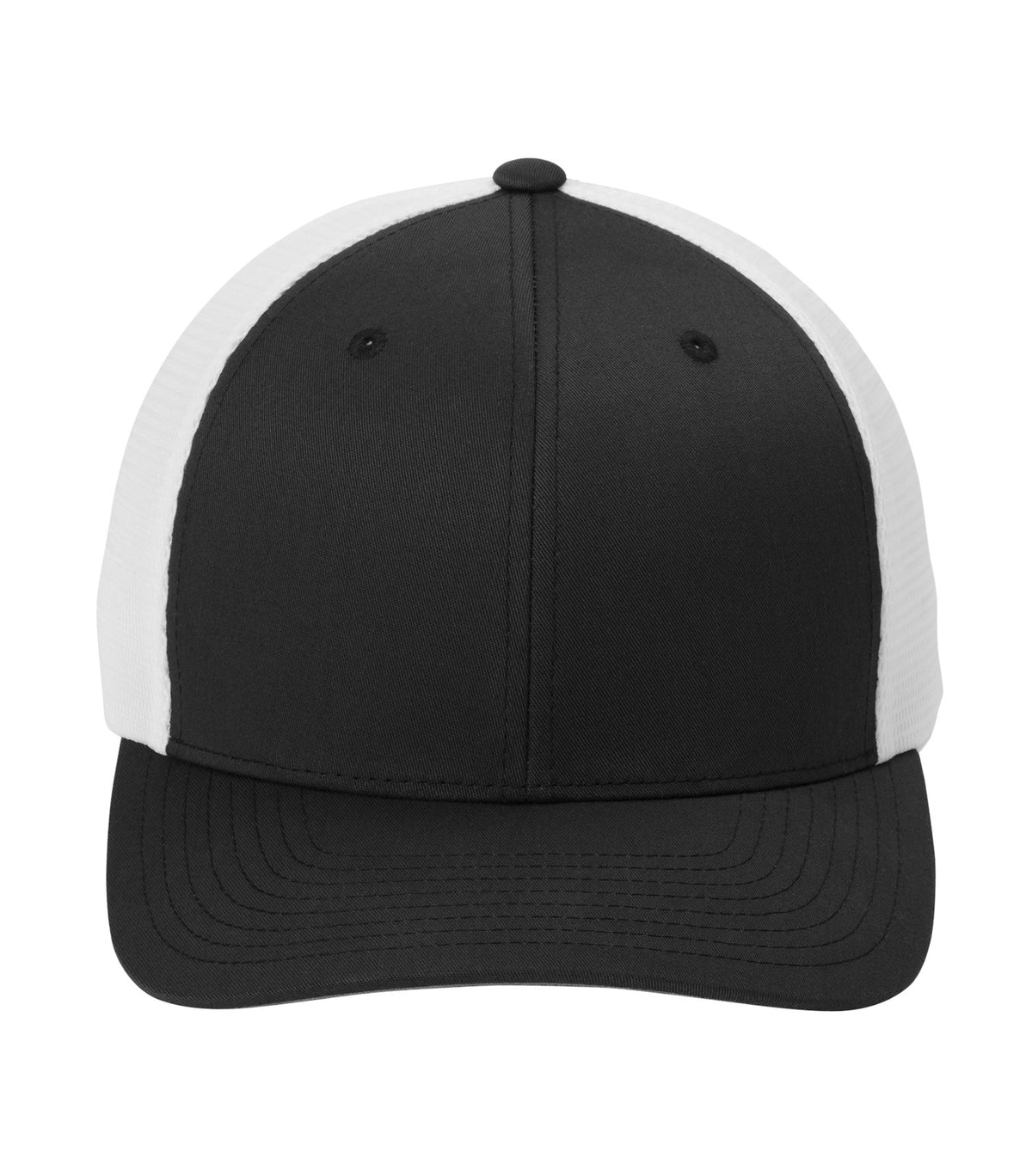 ATC Flexfit ATC110M, Flexfit 110 Mesh Back Cap, Black/White