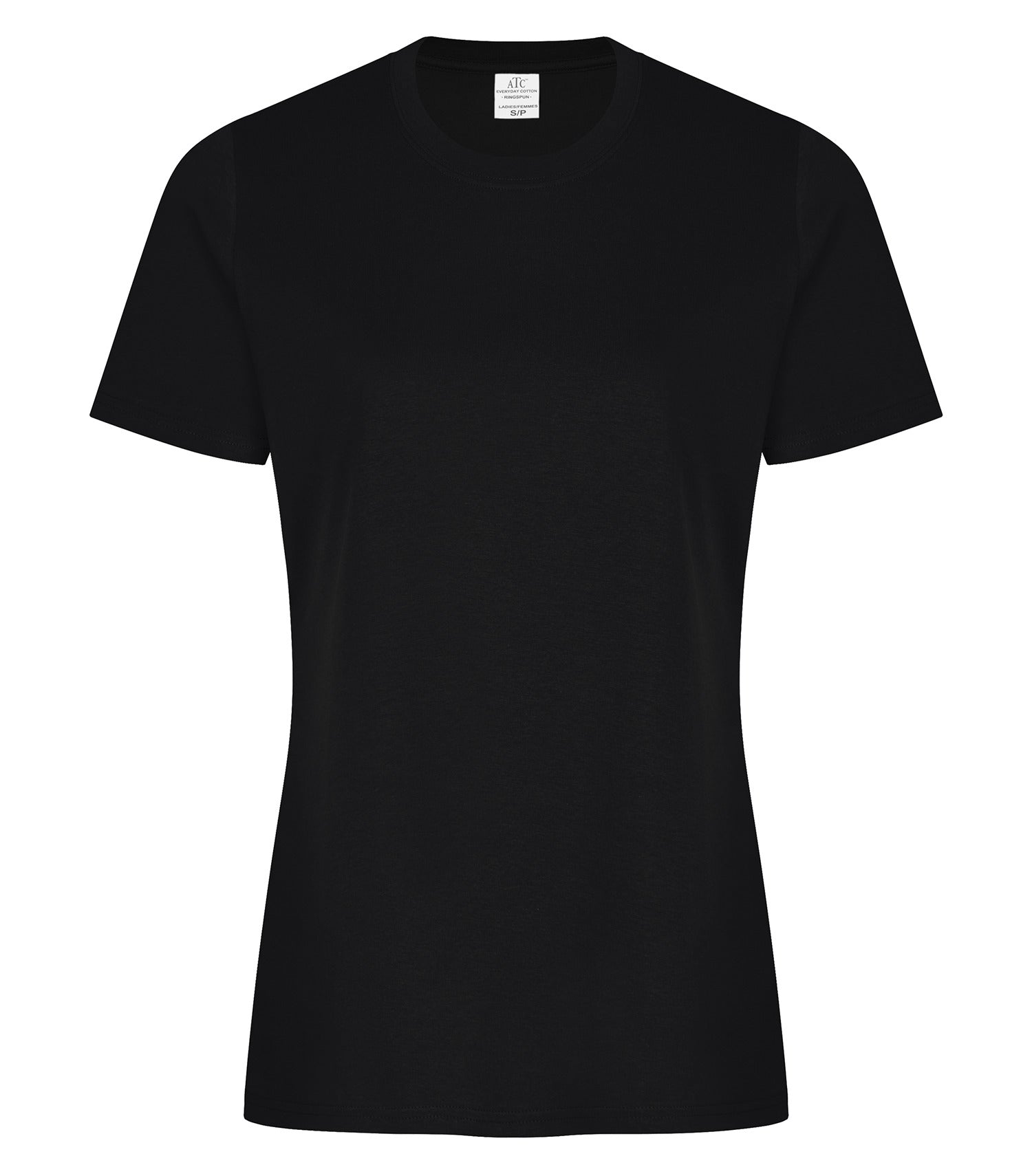 Everyday - ATC™ EVERYDAY RING SPUN COTTON LADIES' TEE. - ATC2000L Black ATC2000L Everyday