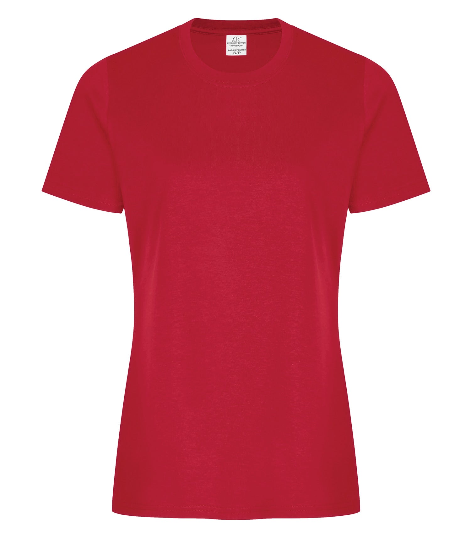 Everyday - ATC™ EVERYDAY RING SPUN COTTON LADIES' TEE. - ATC2000L Red ATC2000L Everyday