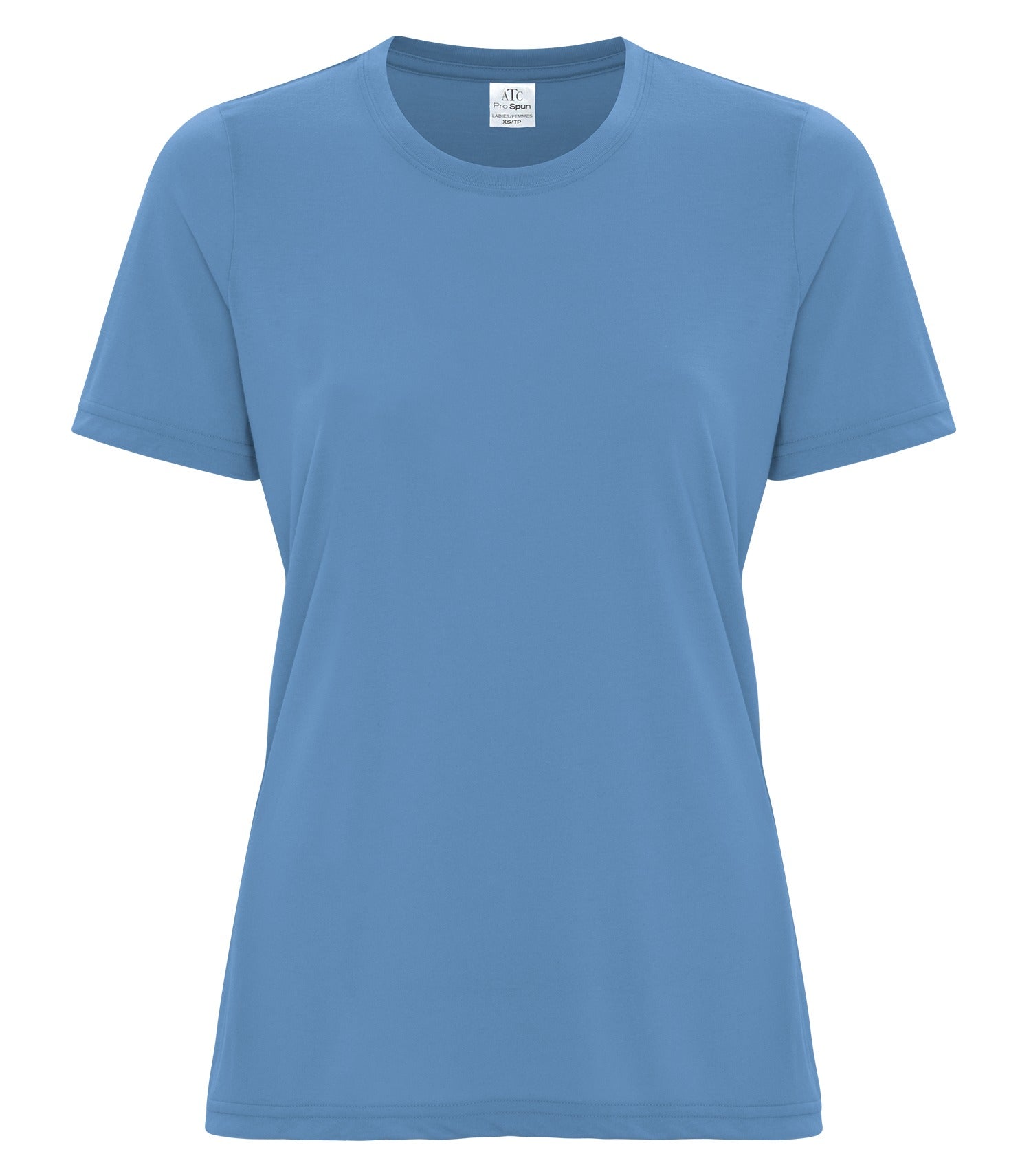 ATC - ATC™ PRO SPUN&reg; LADIES' TEE. - ATC3600L Carolina Blue ATC ATC3600L