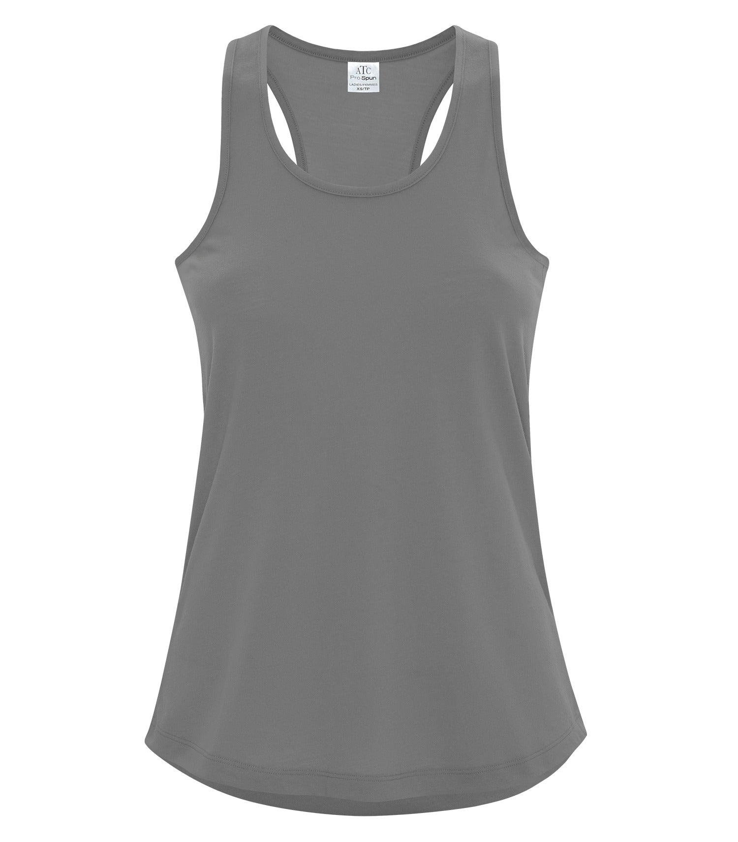 ATC - ATC™ PRO SPUN&reg; RACERBACK LADIES' TANK. - ATC3604L Coal Grey ATC ATC3604L