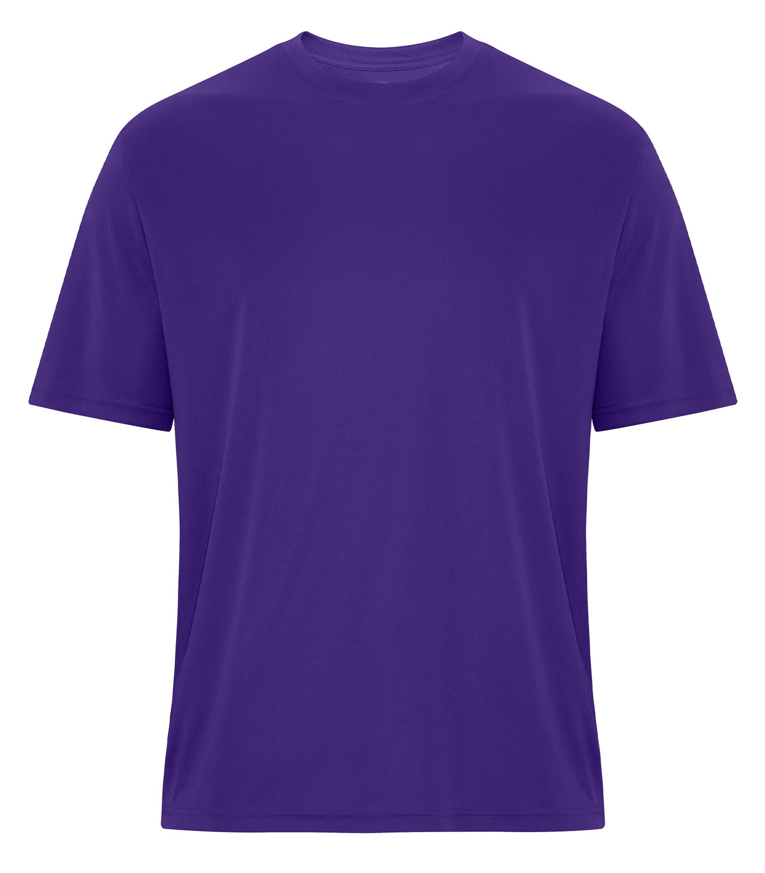 ATC-Essential - ATC ESSENTIAL® PERFORMANCE TEE. - ATC3700 - Toronto Embroidery Purple atc-essential atc3700 bulk orders custom decoration custom embroidery custom shirts custom t-shirts durable embroidered shirts embroidery service fast turnaround long lasting premium quality professional embroidery professional grade tee shirts toronto embroidery