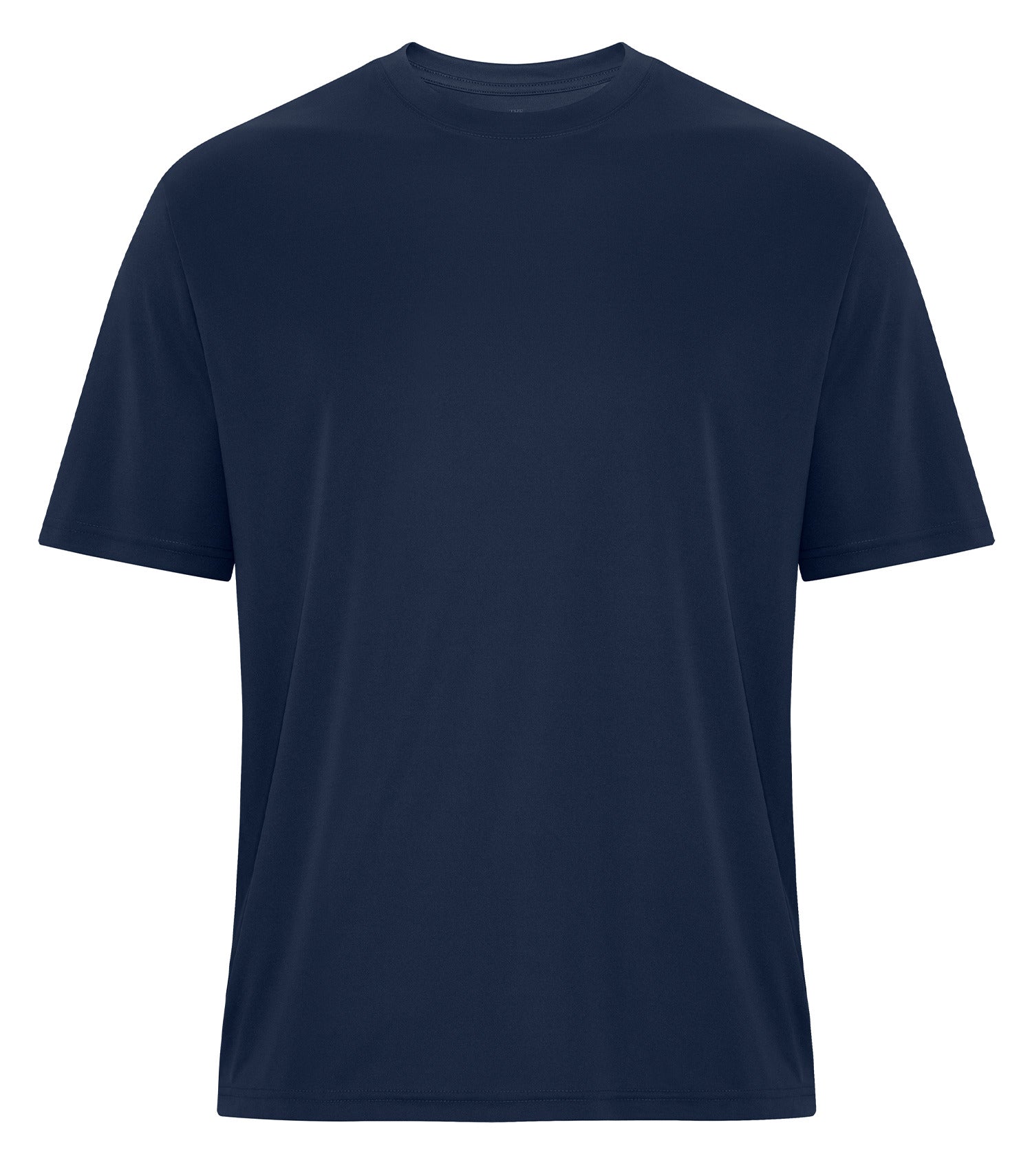 ATC-Essential - ATC ESSENTIAL® PERFORMANCE TEE. - ATC3700 - Toronto Embroidery True Navy atc-essential atc3700 bulk orders custom decoration custom embroidery custom shirts custom t-shirts durable embroidered shirts embroidery service fast turnaround long lasting premium quality professional embroidery professional grade tee shirts toronto embroidery