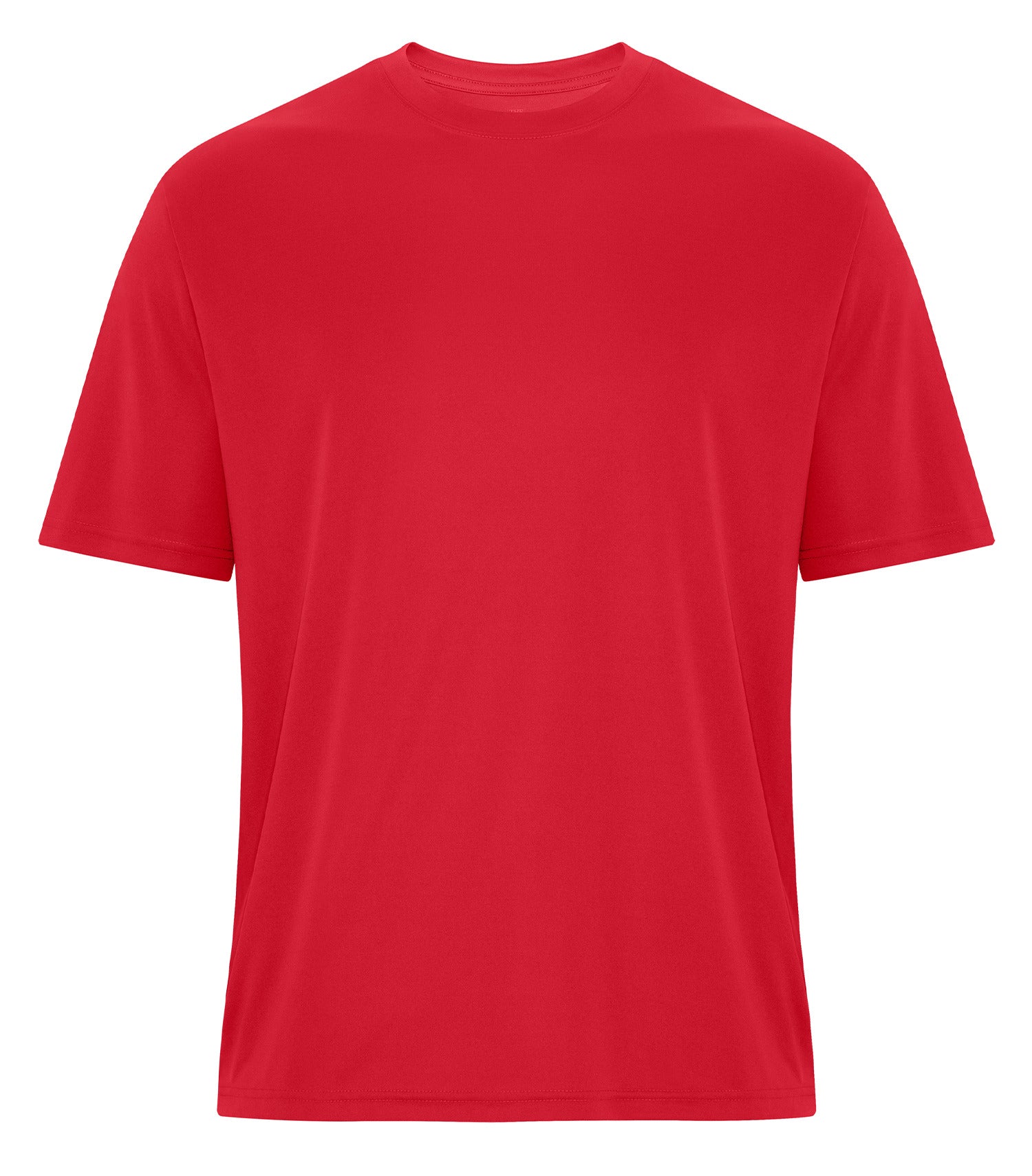 ATC-Essential - ATC ESSENTIAL® PERFORMANCE TEE. - ATC3700 - Toronto Embroidery True Red atc-essential atc3700 bulk orders custom decoration custom embroidery custom shirts custom t-shirts durable embroidered shirts embroidery service fast turnaround long lasting premium quality professional embroidery professional grade tee shirts toronto embroidery