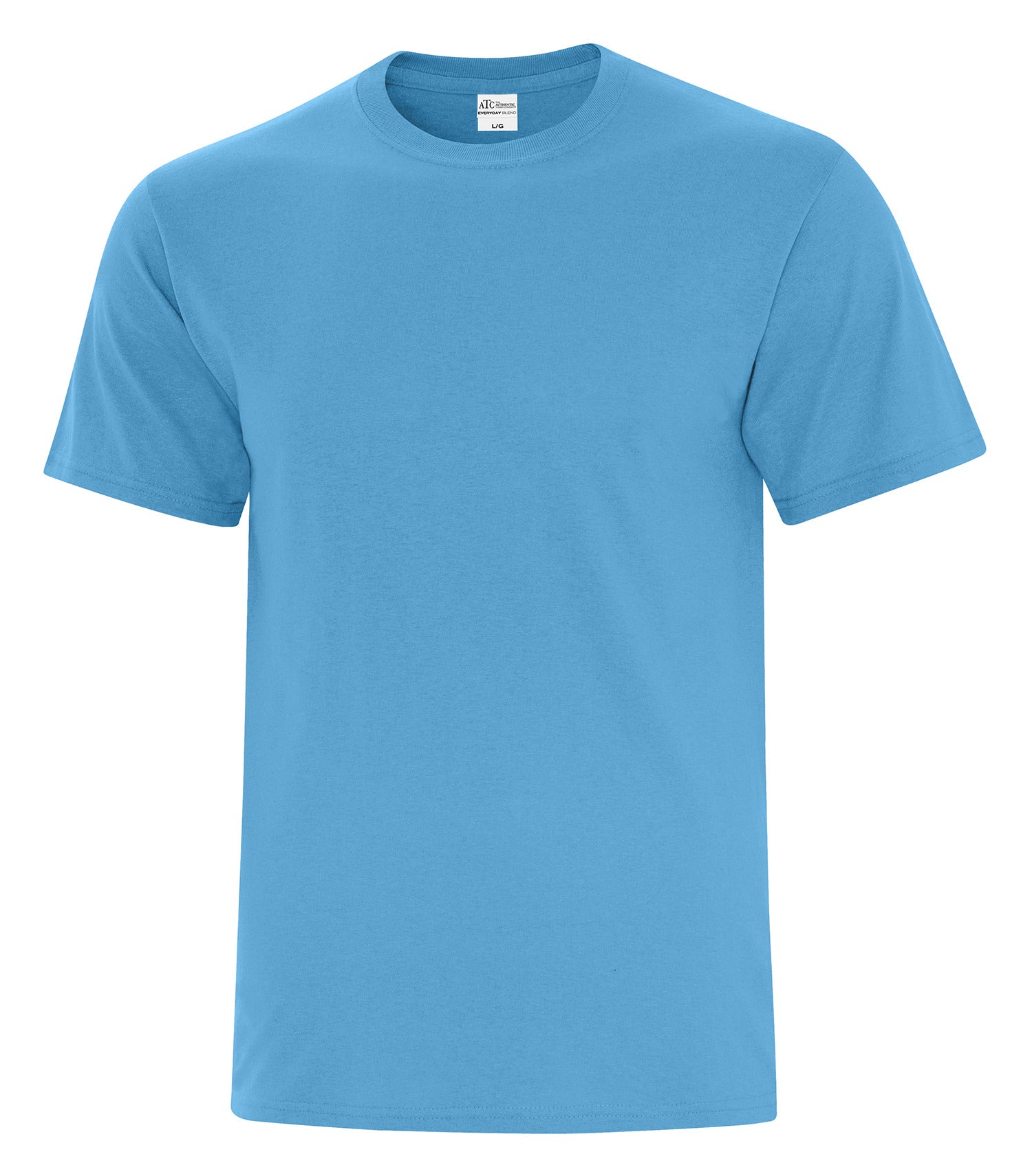 Everyday - ATC™ EVERYDAY COTTON BLEND TEE. - ATC5050 Aquatic Blue ATC5050 Everyday