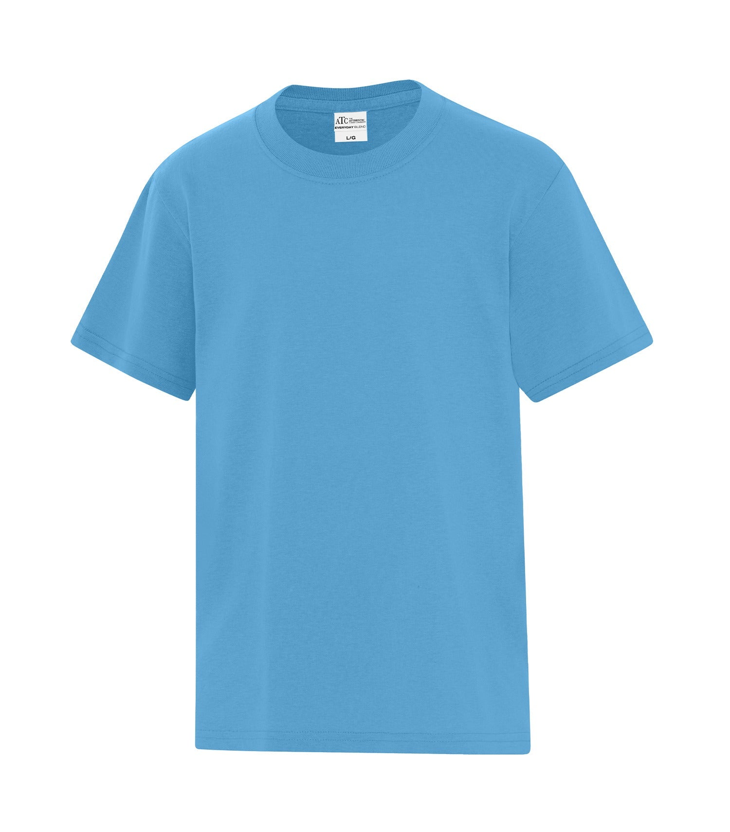 Everyday - ATC™ EVERYDAY COTTON BLEND YOUTH TEE. - ATC5050Y Aquatic Blue ATC5050Y Everyday