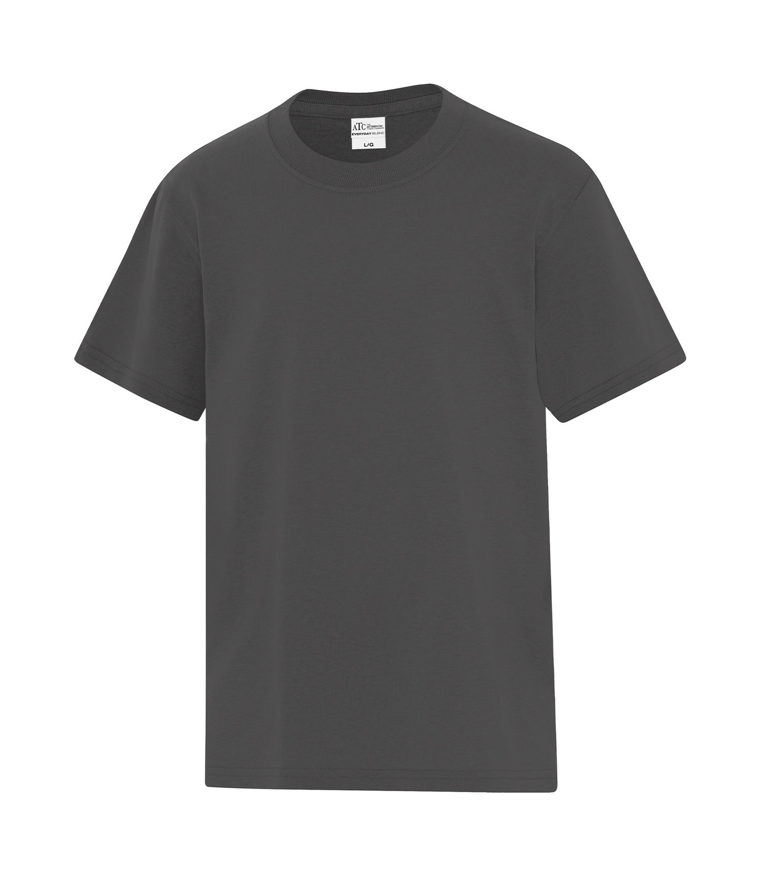 Everyday - ATC™ EVERYDAY COTTON BLEND YOUTH TEE. - ATC5050Y Charcoal ATC5050Y Everyday