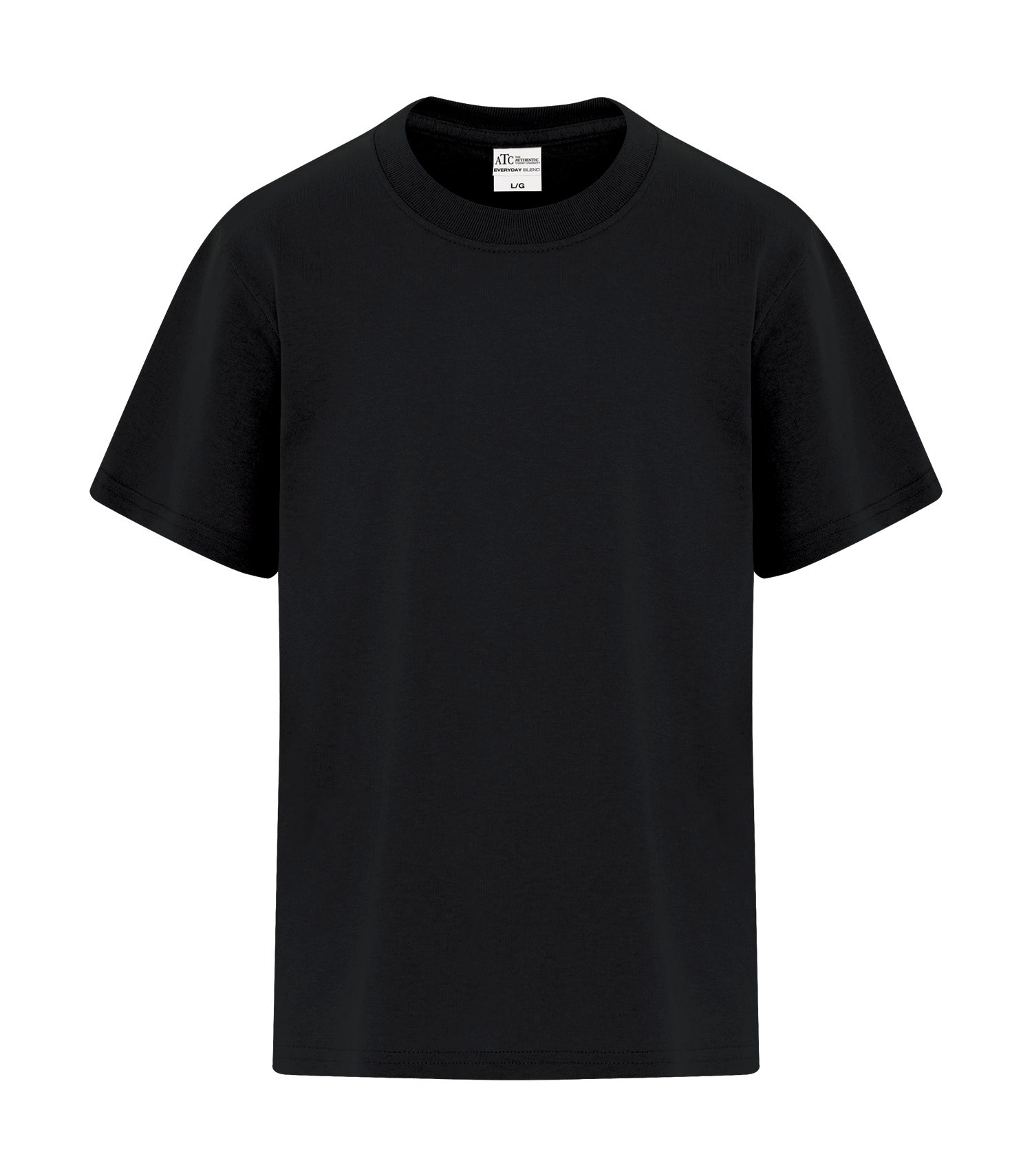 Everyday - ATC™ EVERYDAY COTTON BLEND YOUTH TEE. - ATC5050Y Black ATC5050Y Everyday