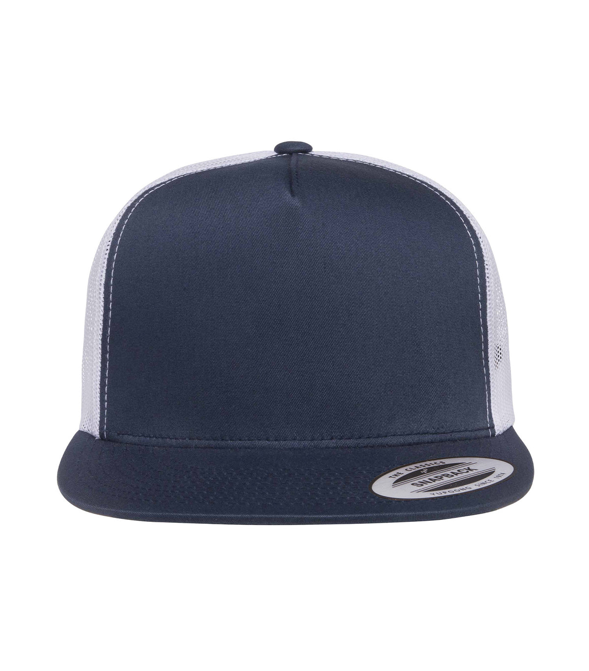 ATC YP Classics ATC6006, Yp Classics Five-panel Classic Trucker Cap, Charcoal/White