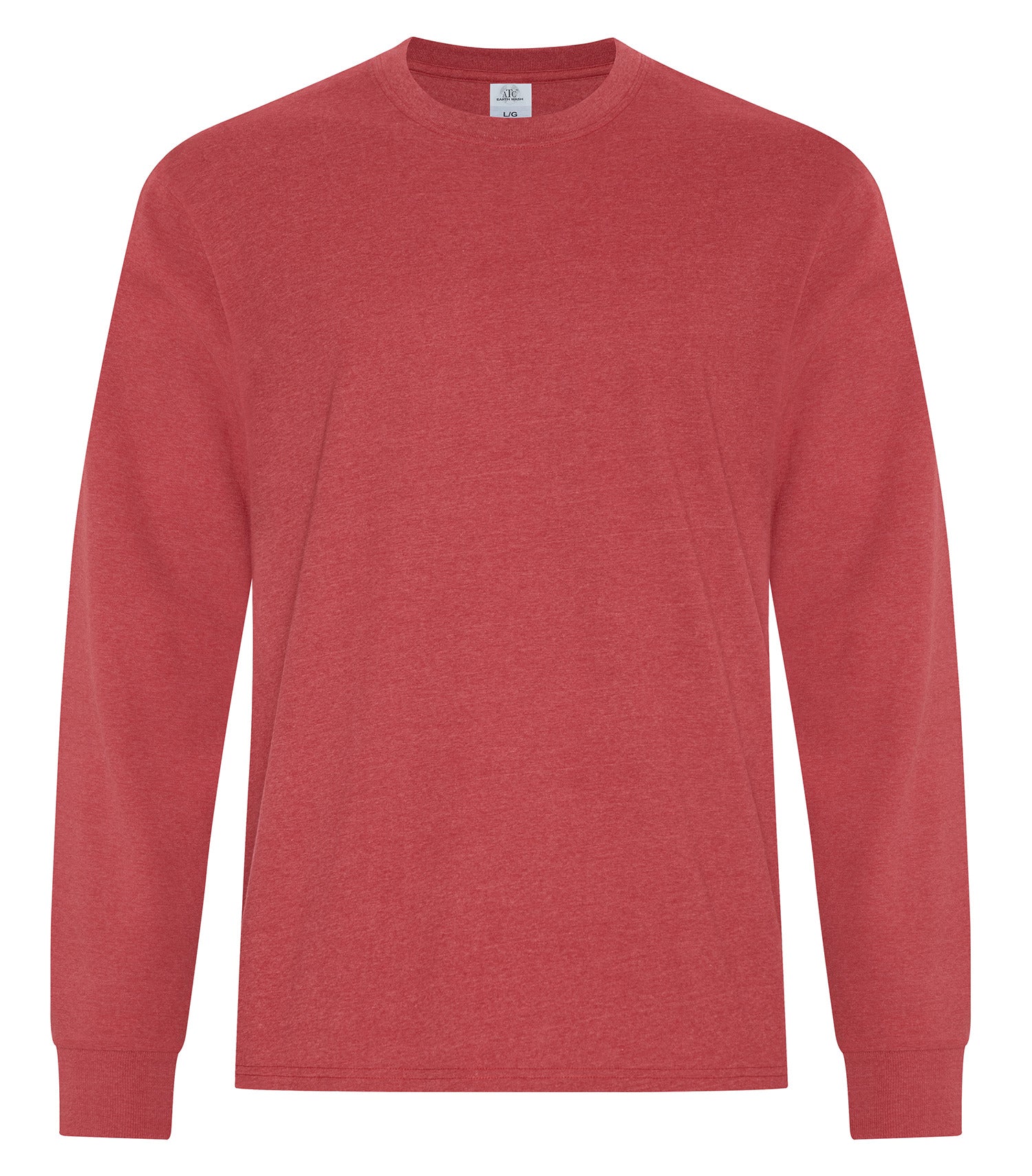 ATC_EarthWash - ATC™ EARTH WASH® LONG SLEEVE TEE. - ATC6015 - Toronto Embroidery Earth Red atc6015 atc_earthwash bulk orders custom decoration custom embroidery custom shirts custom t-shirts durable embroidered shirts embroidery service fast turnaround long lasting premium quality professional embroidery professional grade tee shirts toronto embroidery