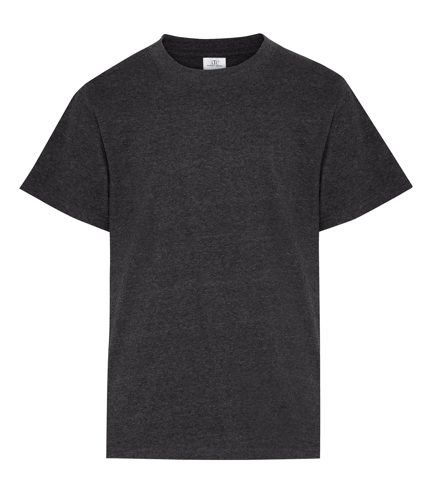 Premium ATC_EarthWash - ATC™ EARTH WASH® YOUTH TEE. - ATC6040Y | Custom Embroidery Available - Fast Turnaround Earth Black ATC6040Y ATC_EarthWash