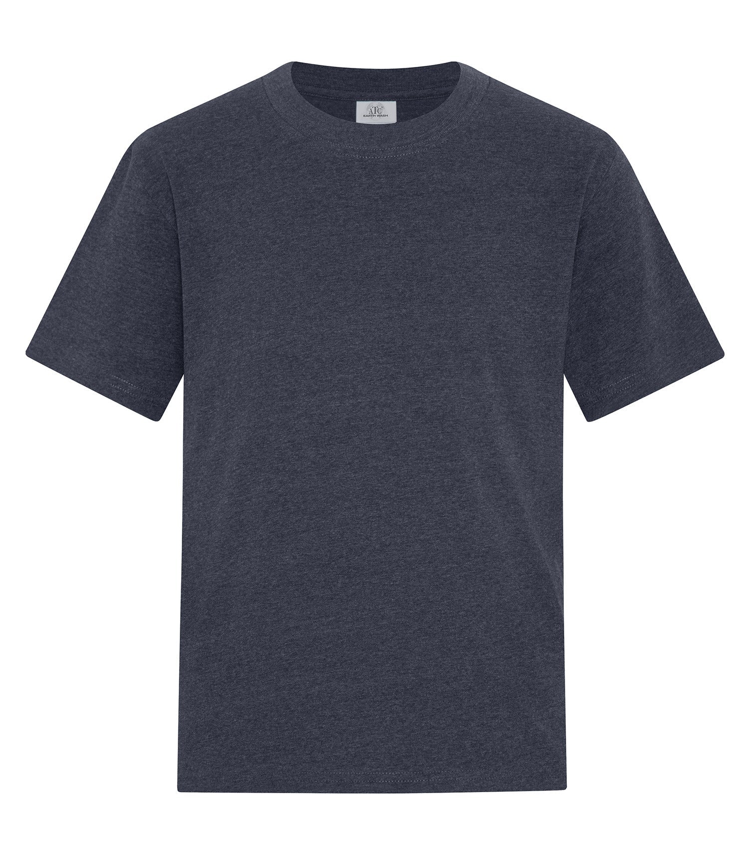 Premium ATC_EarthWash - ATC™ EARTH WASH® YOUTH TEE. - ATC6040Y | Custom Embroidery Available - Fast Turnaround Earth Navy ATC6040Y ATC_EarthWash