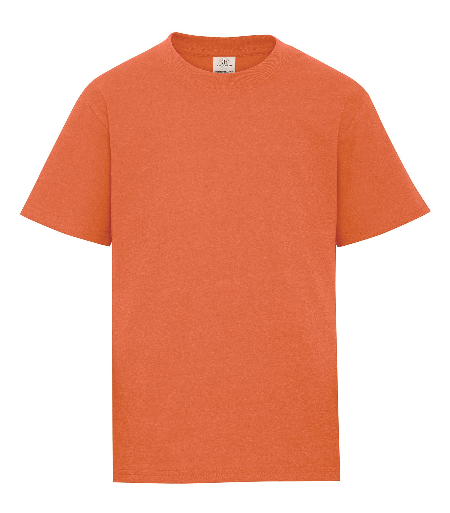 Premium ATC_EarthWash - ATC™ EARTH WASH® YOUTH TEE. - ATC6040Y | Custom Embroidery Available - Fast Turnaround Earth Orange ATC6040Y ATC_EarthWash