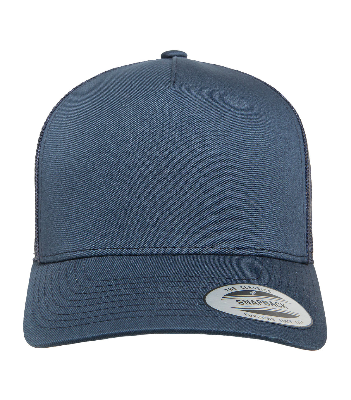 ATC YP Classics ATC6506, Yp Classics Five-panel Retro Trucker Cap, Navy/Navy