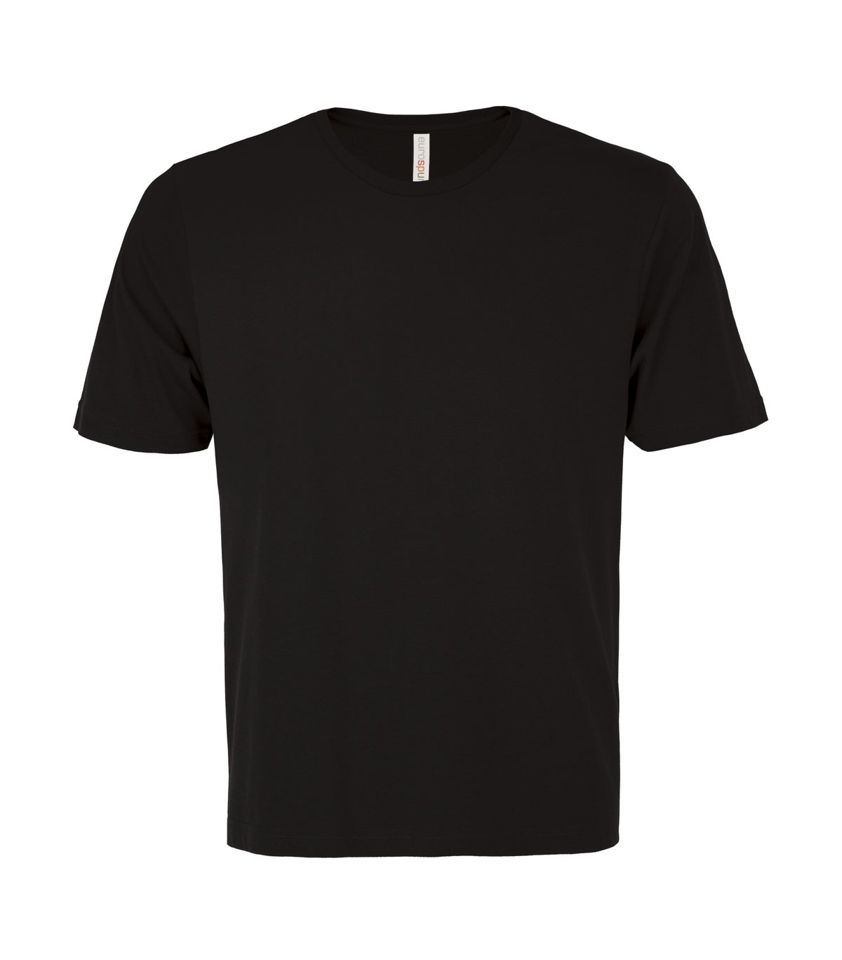 ATC EuroSpun ATC8000, Eurospun Ring Spun Tee, Black