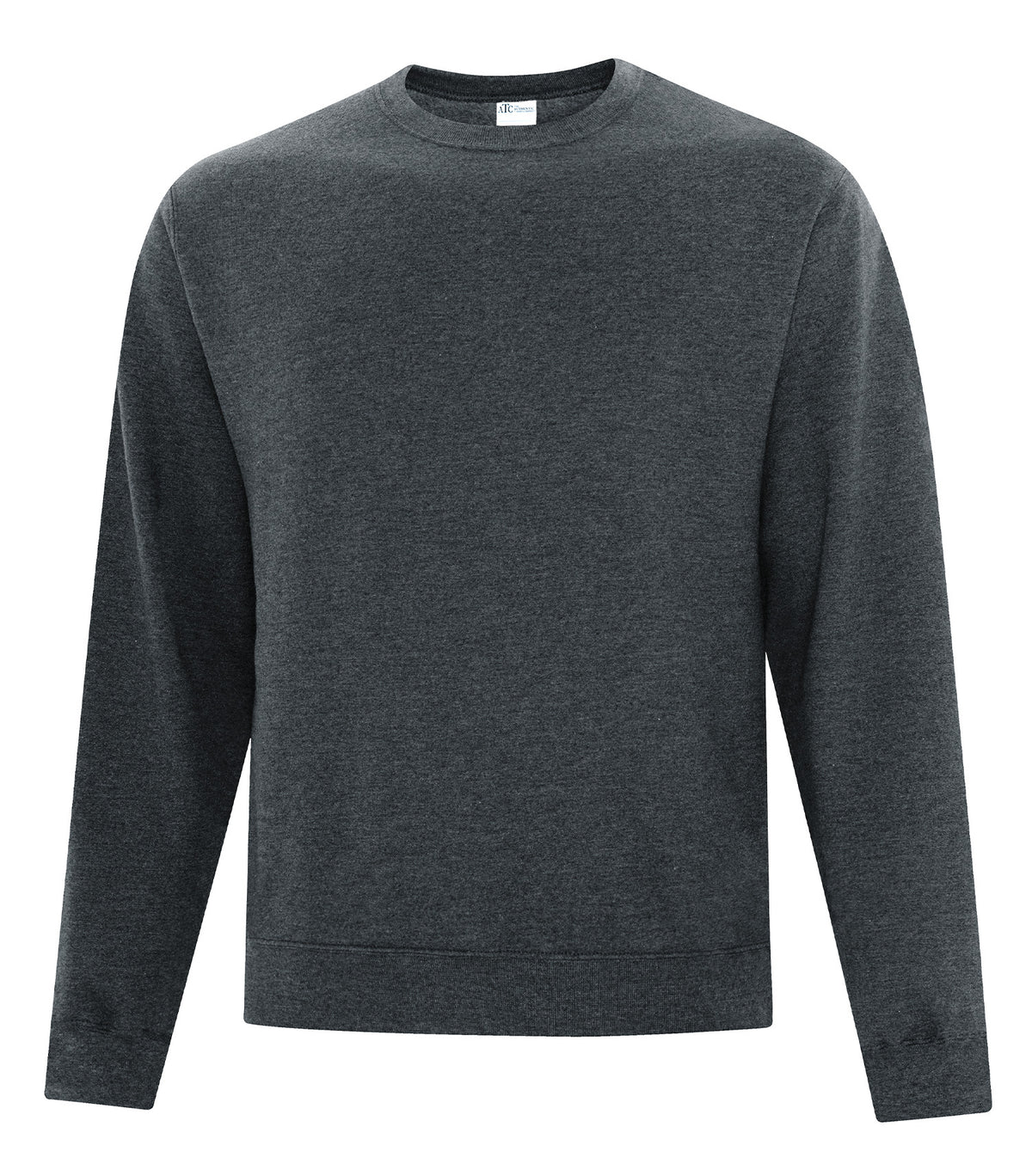 ATC Everyday Collection ATCF2400, Everyday Fleece Crewneck Sweatshirt, Team Dark Heather