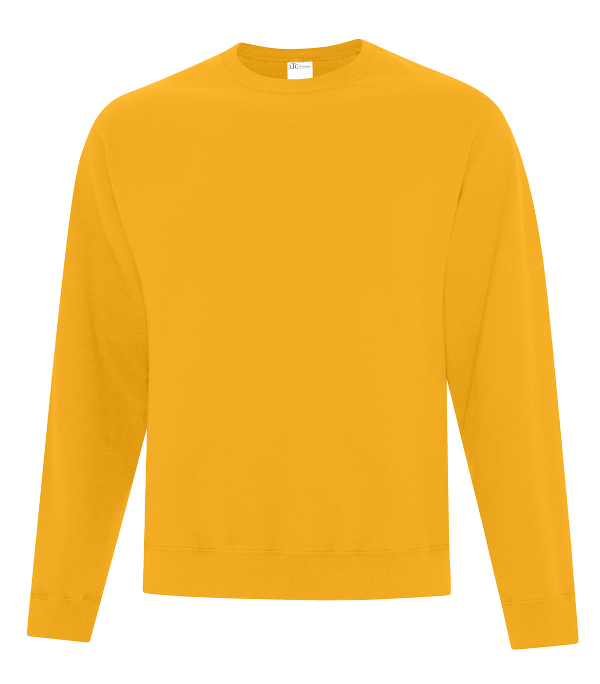 ATC Everyday Collection ATCF2400, Everyday Fleece Crewneck Sweatshirt, Team Gold